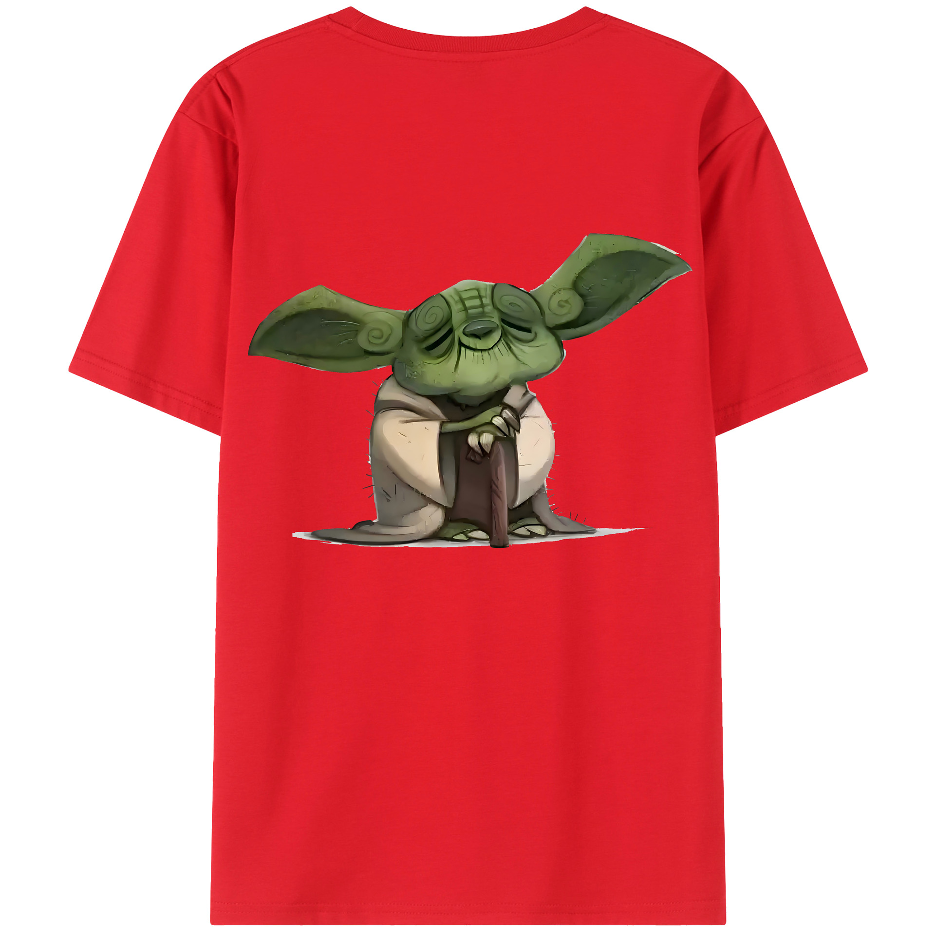 （画像用） スター・ウォーズ Star Wars 綿100％ メンズ半袖Tシャツ（バックプリント） 通気性