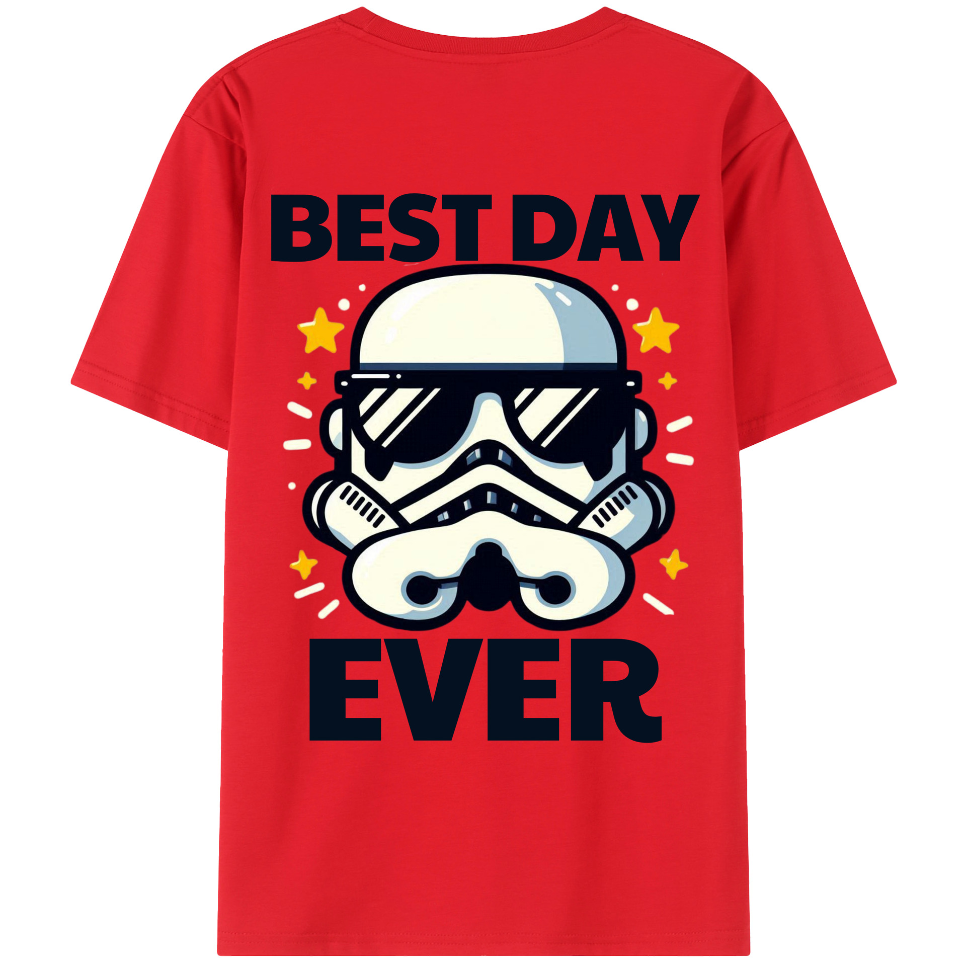 （画像用） スター・ウォーズ Star Wars 綿100％ メンズ半袖Tシャツ（バックプリント） 通気性