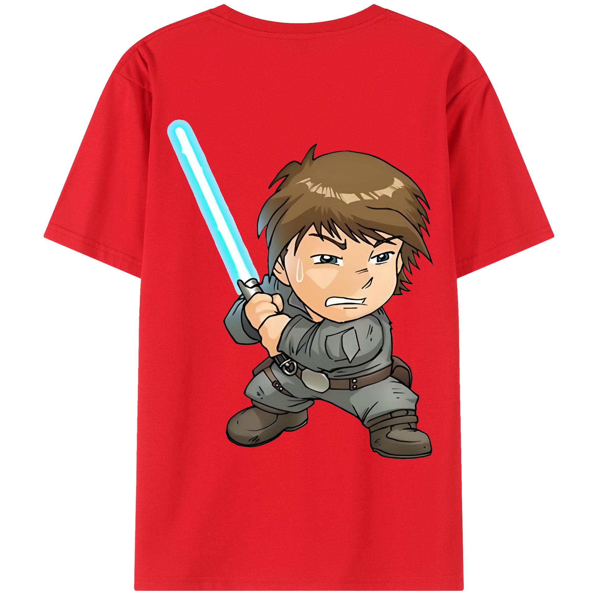 （画像用） スター・ウォーズ Star Wars 綿100％ メンズ半袖Tシャツ（バックプリント） 通気性
