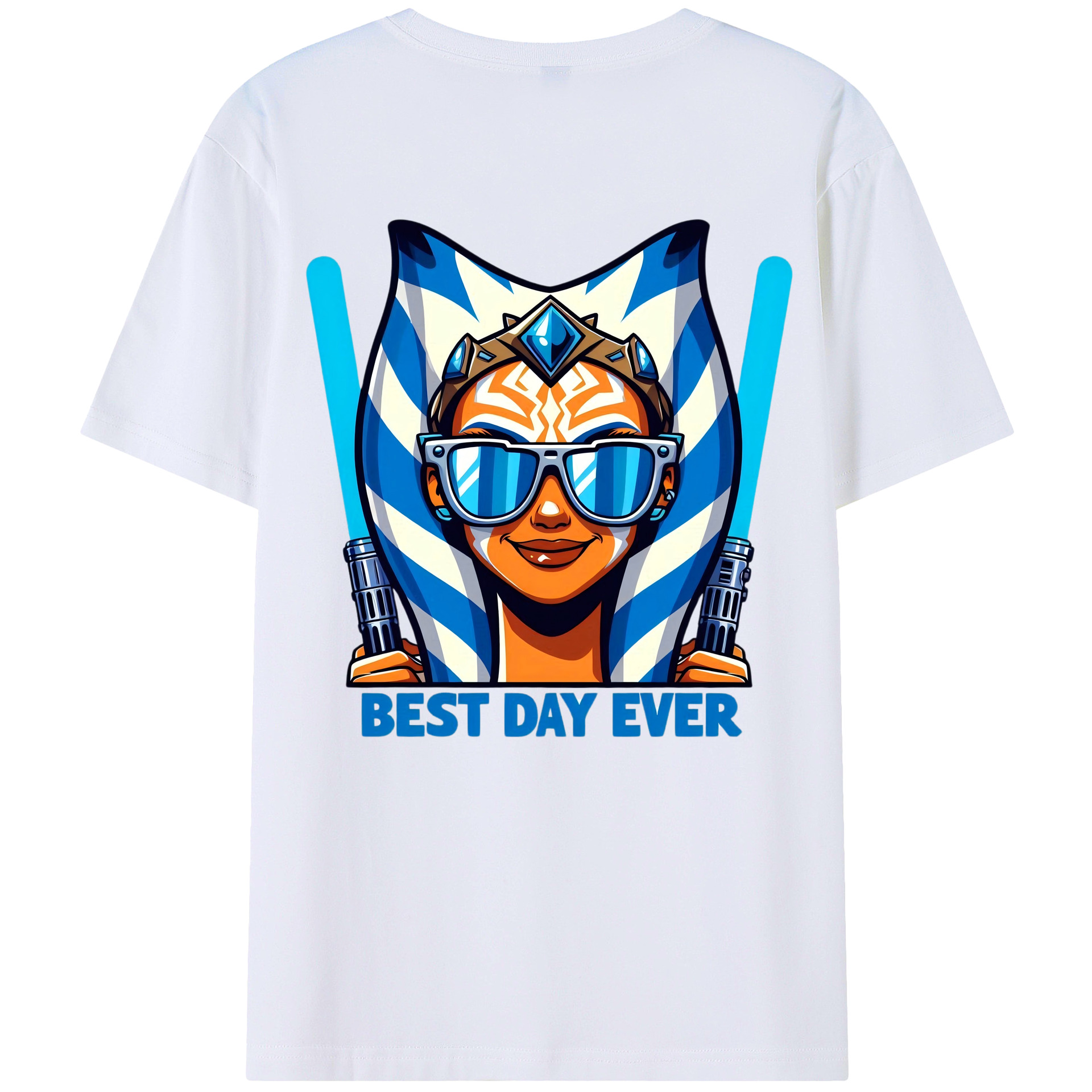 （画像用） スター・ウォーズ Star Wars 綿100％ メンズ半袖Tシャツ（バックプリント） 通気性