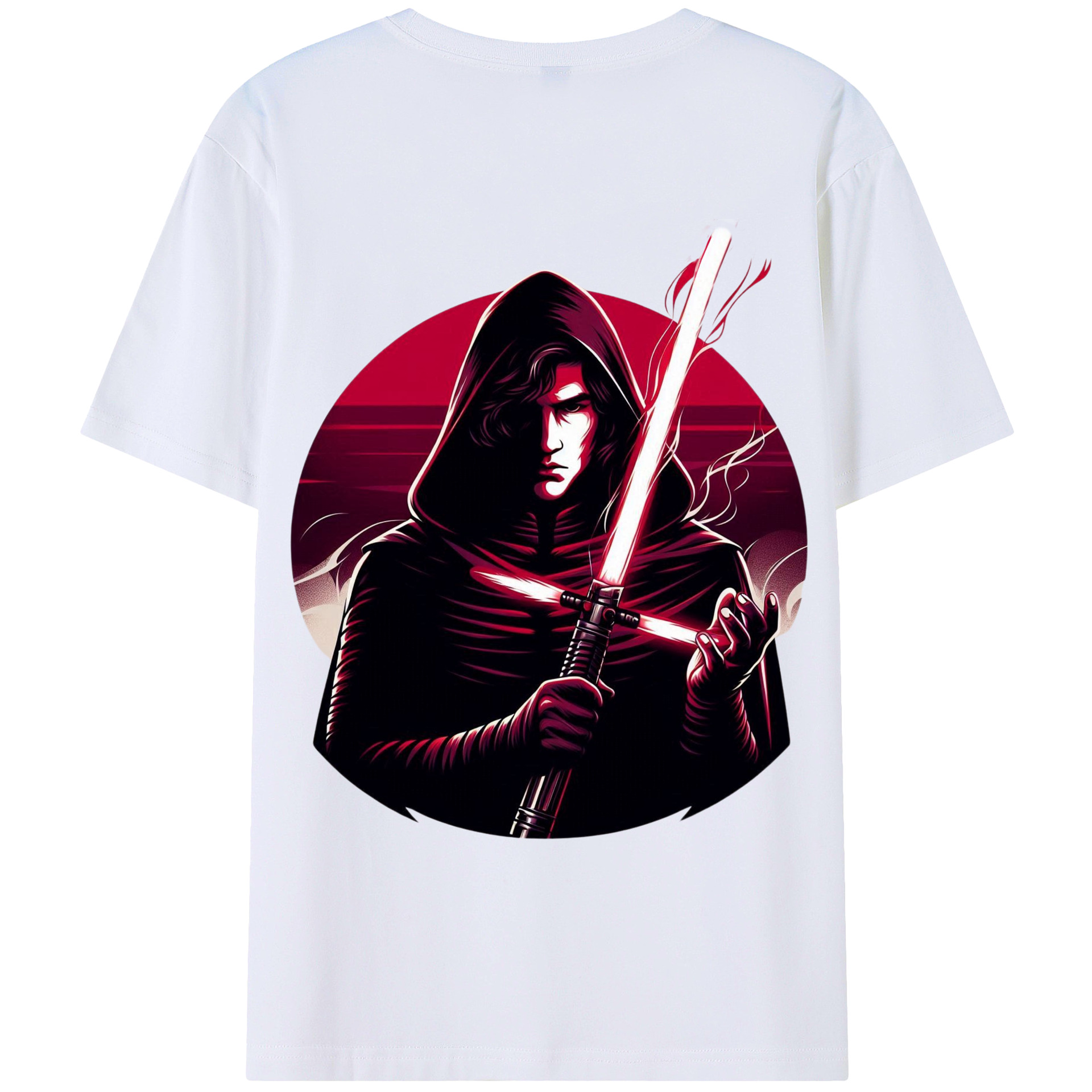 （画像用） スター・ウォーズ Star Wars 綿100％ メンズ半袖Tシャツ（バックプリント） 通気性