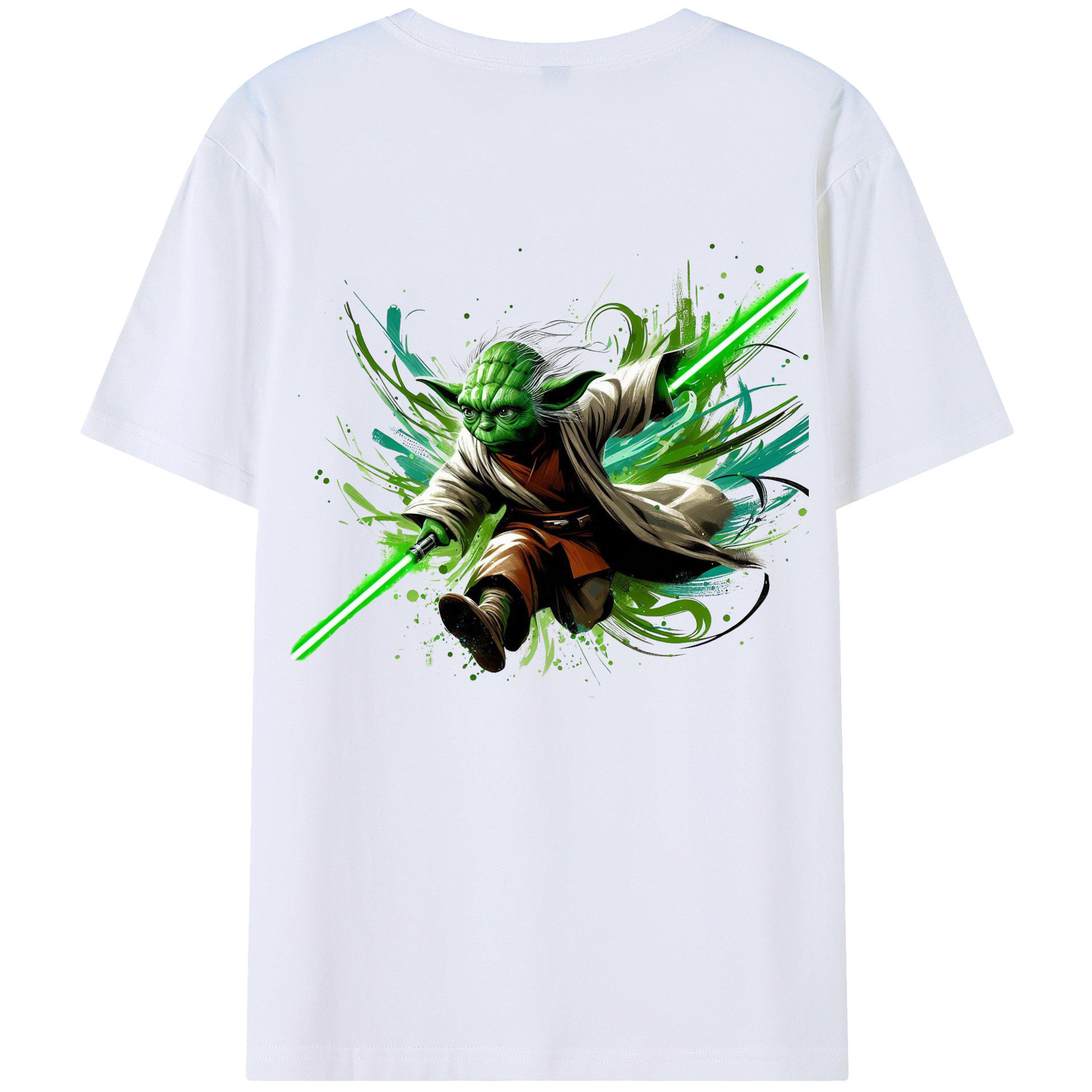 （画像用） スター・ウォーズ Star Wars 綿100％ メンズ半袖Tシャツ（バックプリント） 通気性