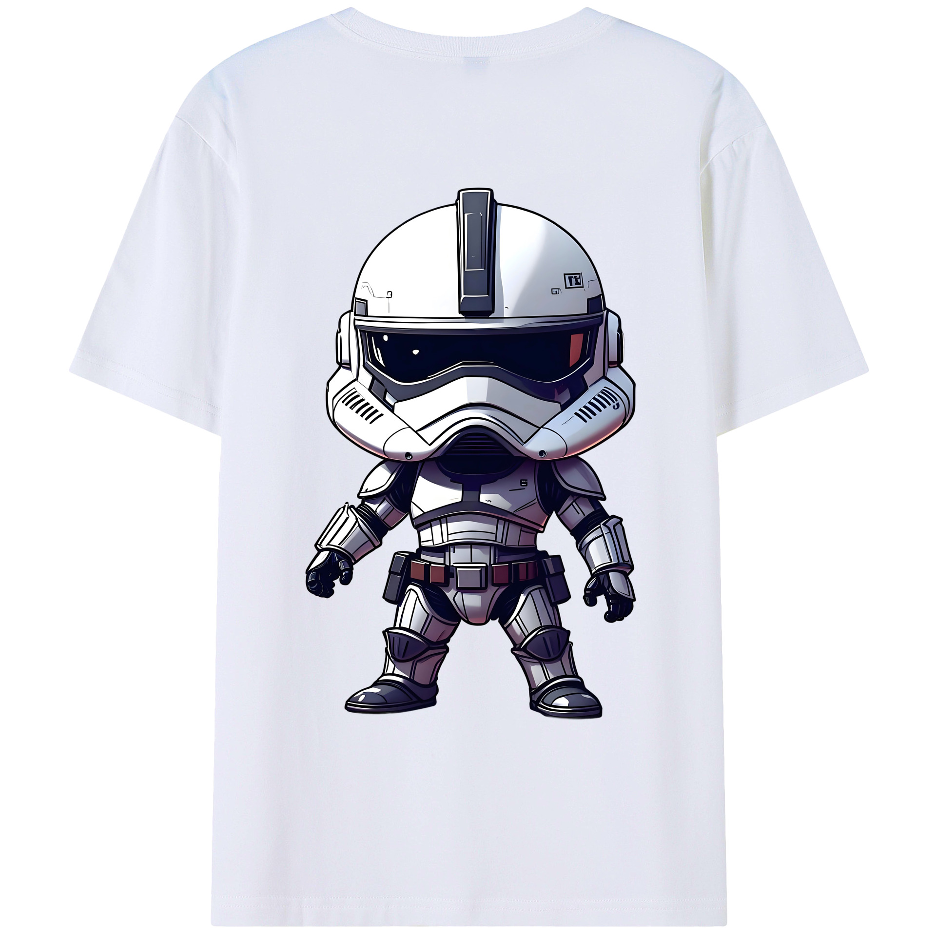 （画像用） スター・ウォーズ Star Wars 綿100％ メンズ半袖Tシャツ（バックプリント） 通気性