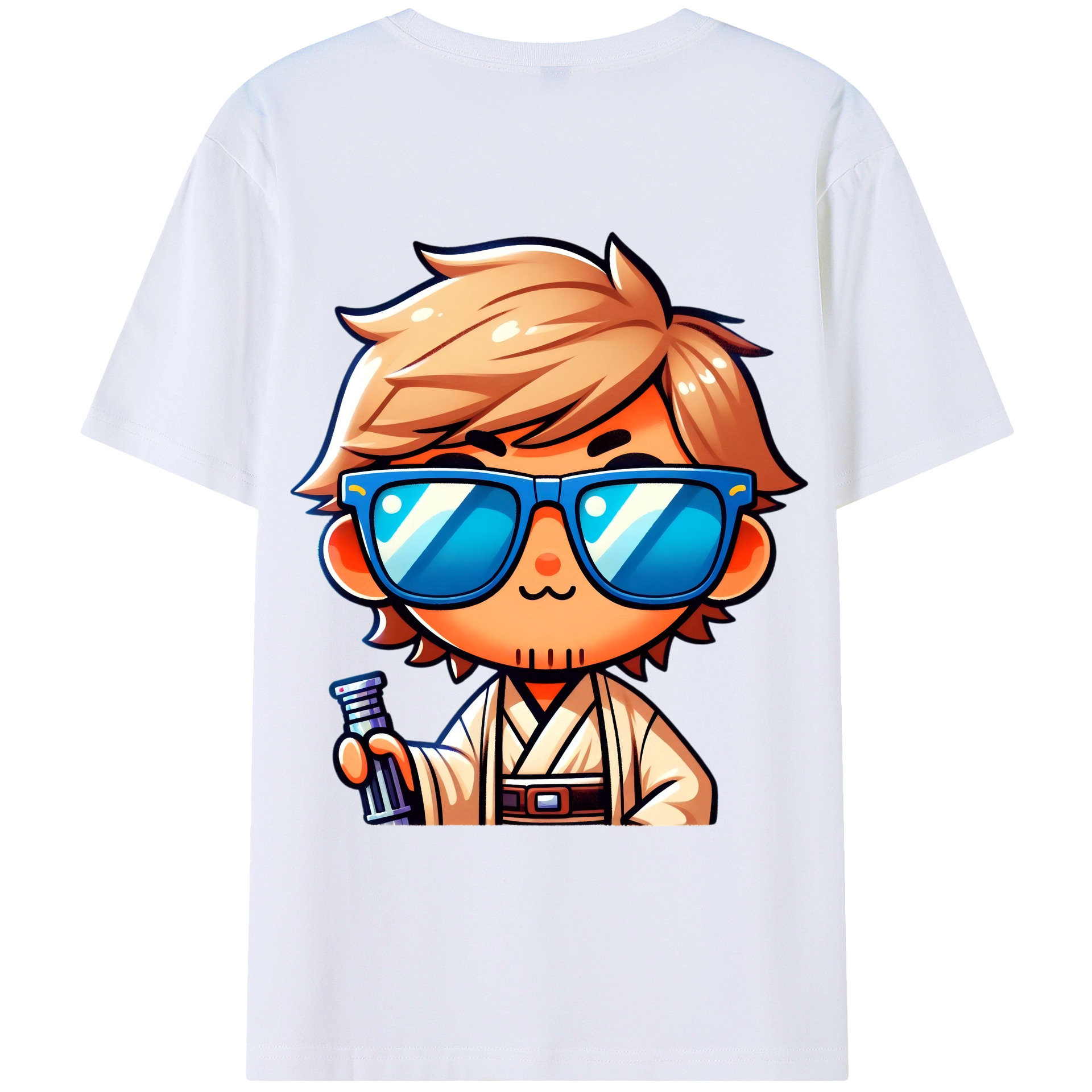 （画像用） スター・ウォーズ Star Wars 綿100％ メンズ半袖Tシャツ（バックプリント） 通気性