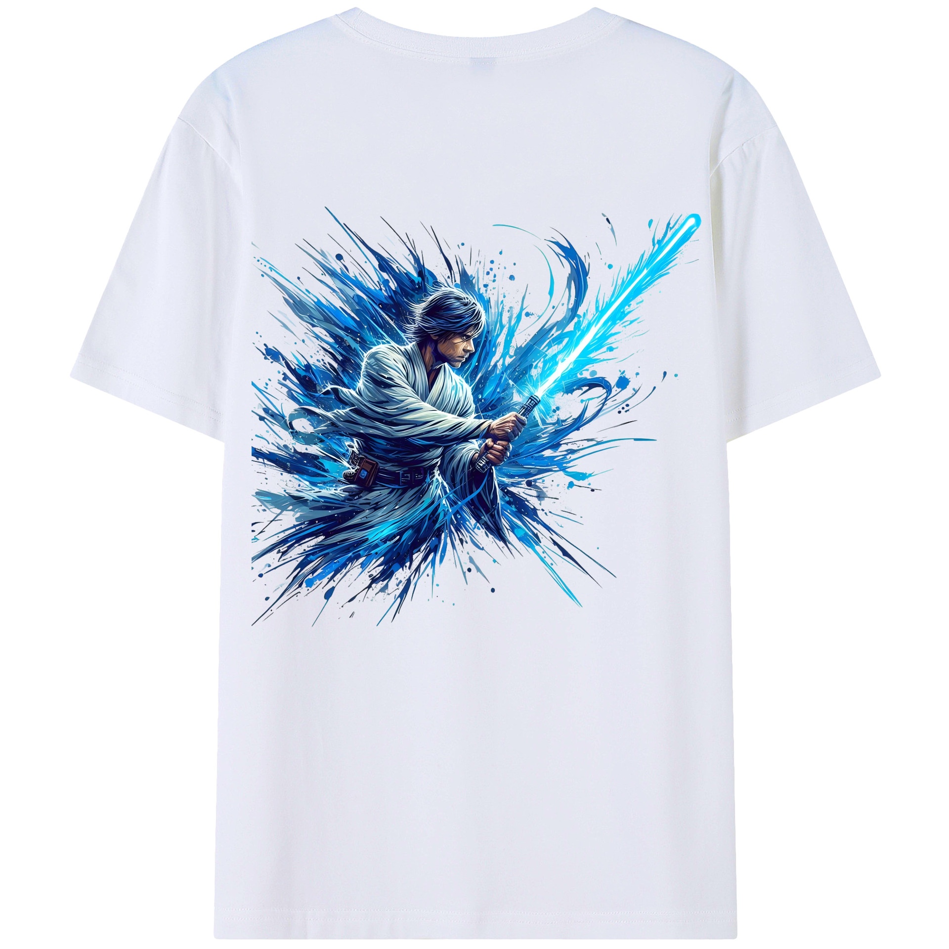 （画像用） スター・ウォーズ Star Wars 綿100％ メンズ半袖Tシャツ（バックプリント） 通気性