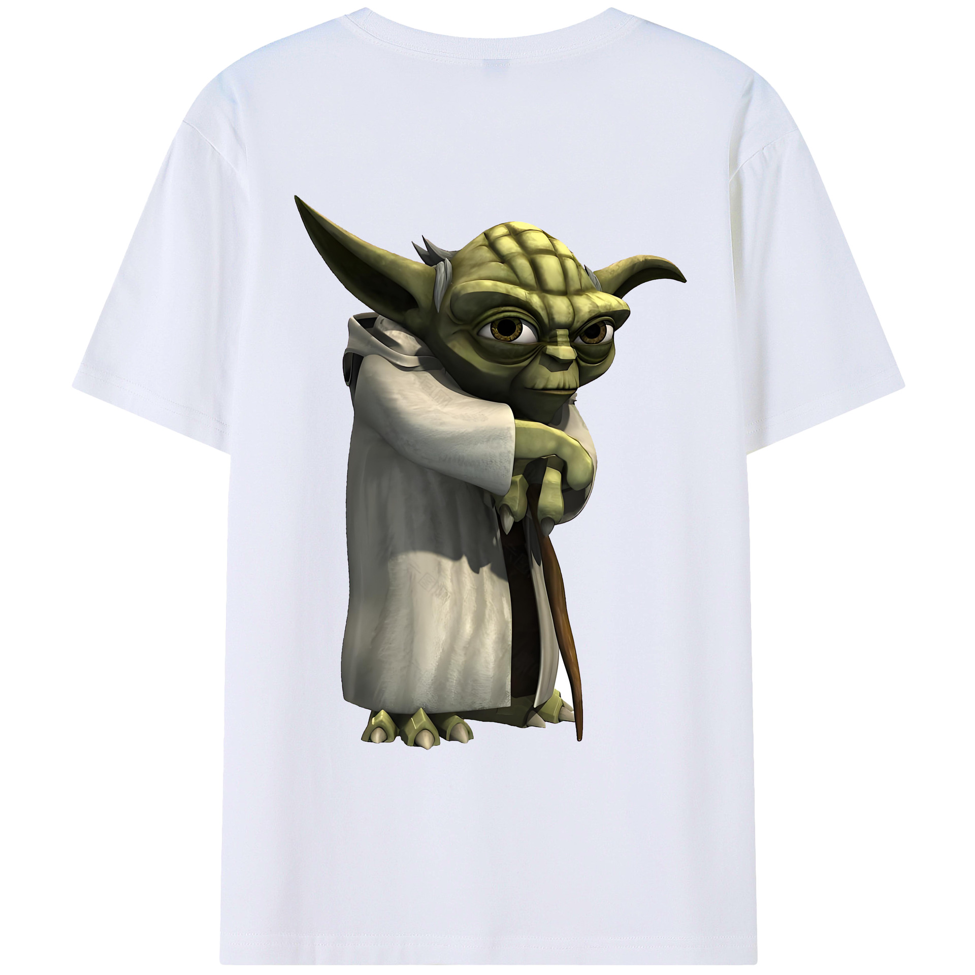 （画像用） スター・ウォーズ Star Wars 綿100％ メンズ半袖Tシャツ（バックプリント） 通気性