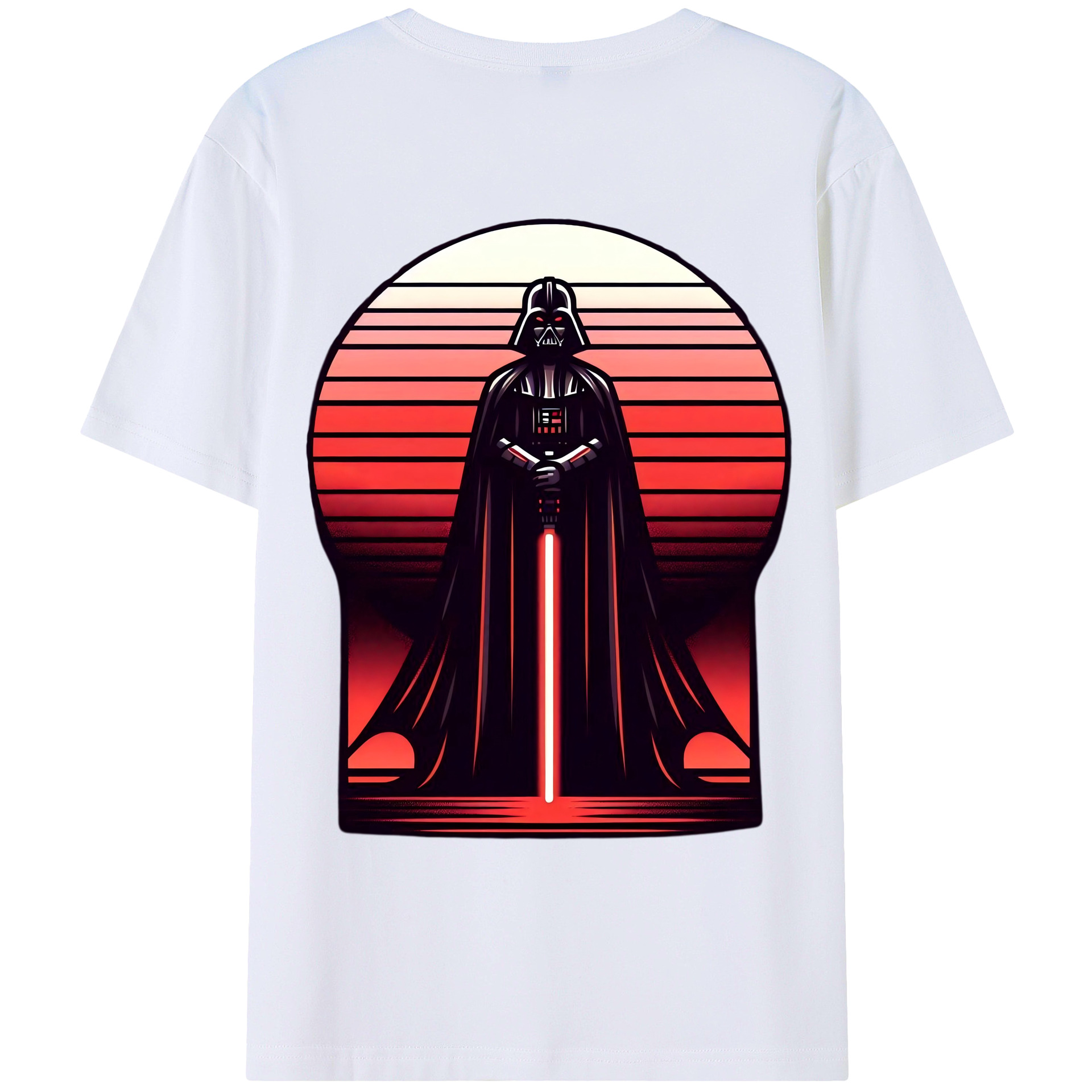 （画像用） スター・ウォーズ Star Wars 綿100％ メンズ半袖Tシャツ（バックプリント） 通気性