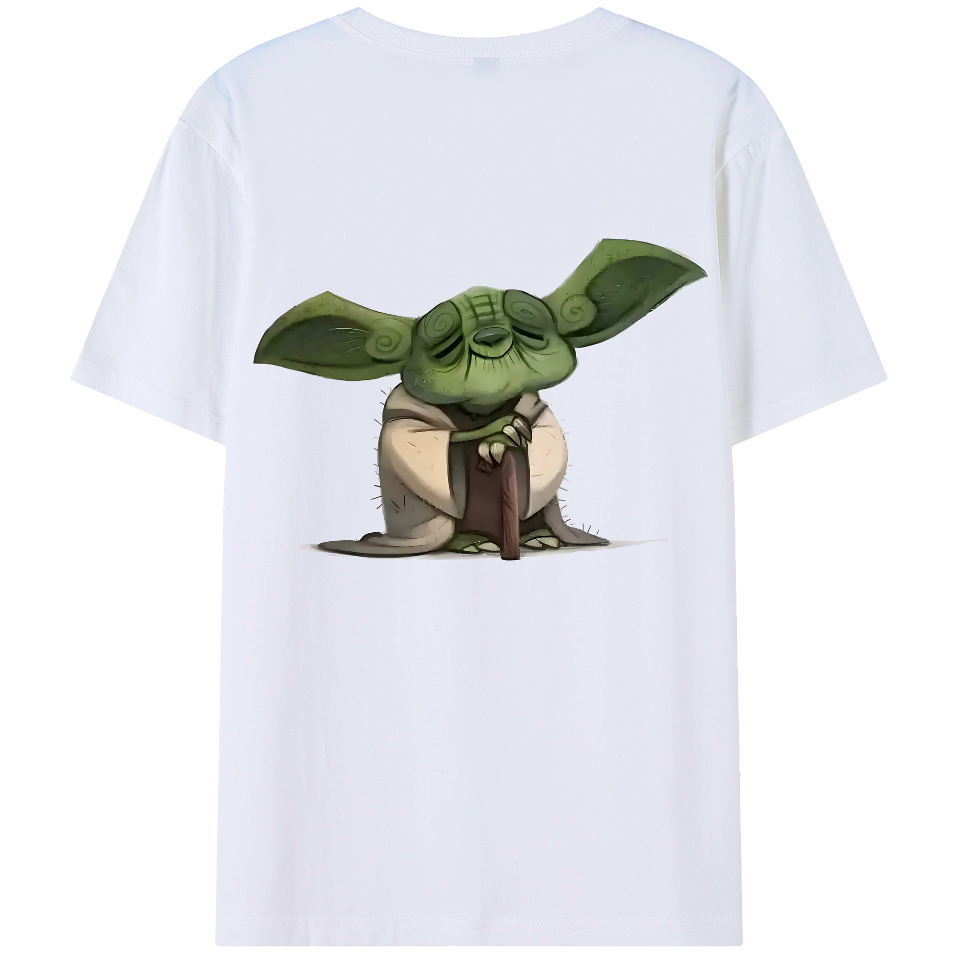 （画像用） スター・ウォーズ Star Wars 綿100％ メンズ半袖Tシャツ（バックプリント） 通気性