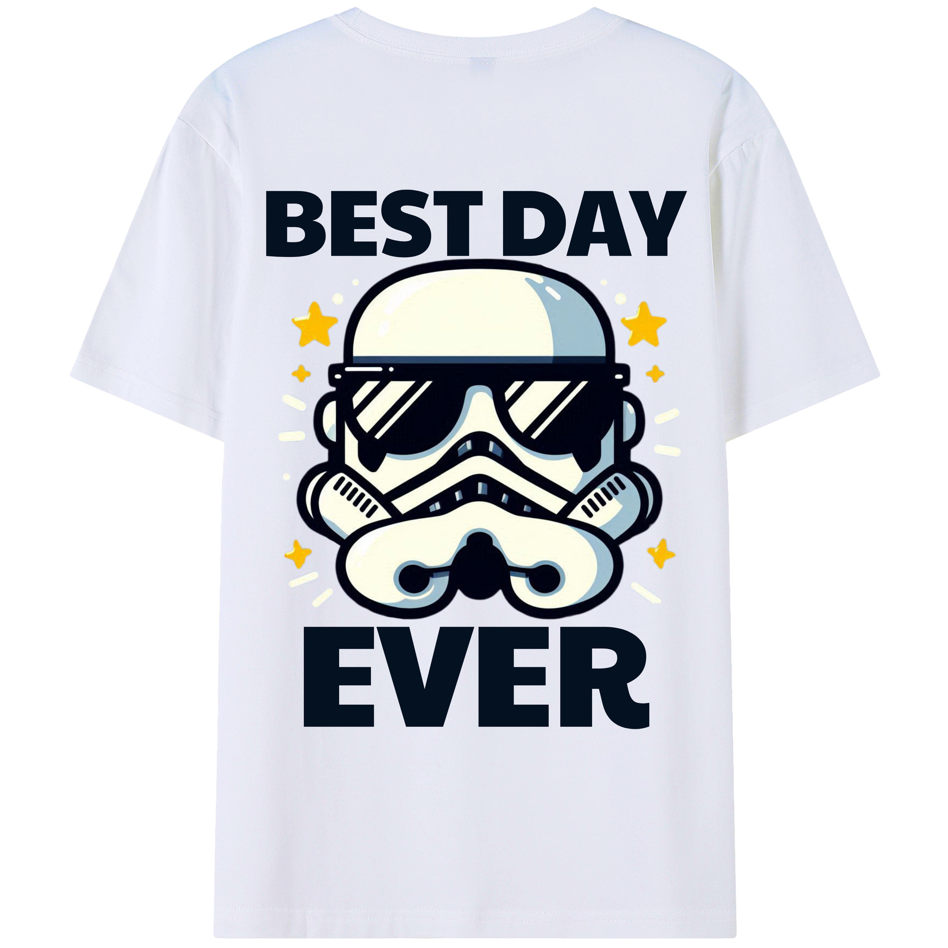 （画像用） スター・ウォーズ Star Wars 綿100％ メンズ半袖Tシャツ（バックプリント） 通気性