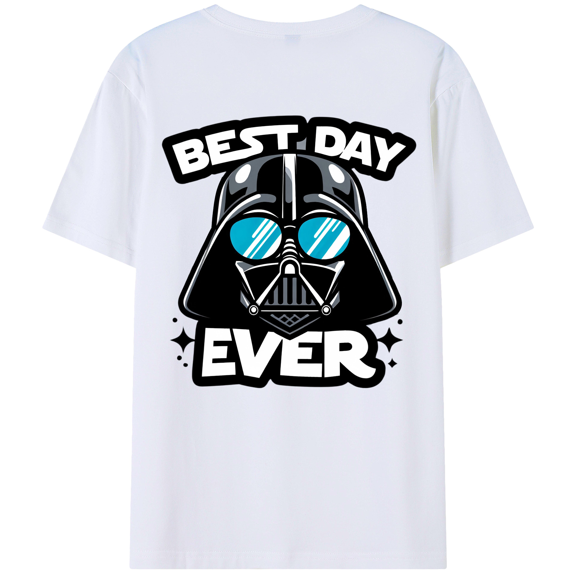 （画像用） スター・ウォーズ Star Wars 綿100％ メンズ半袖Tシャツ（バックプリント） 通気性