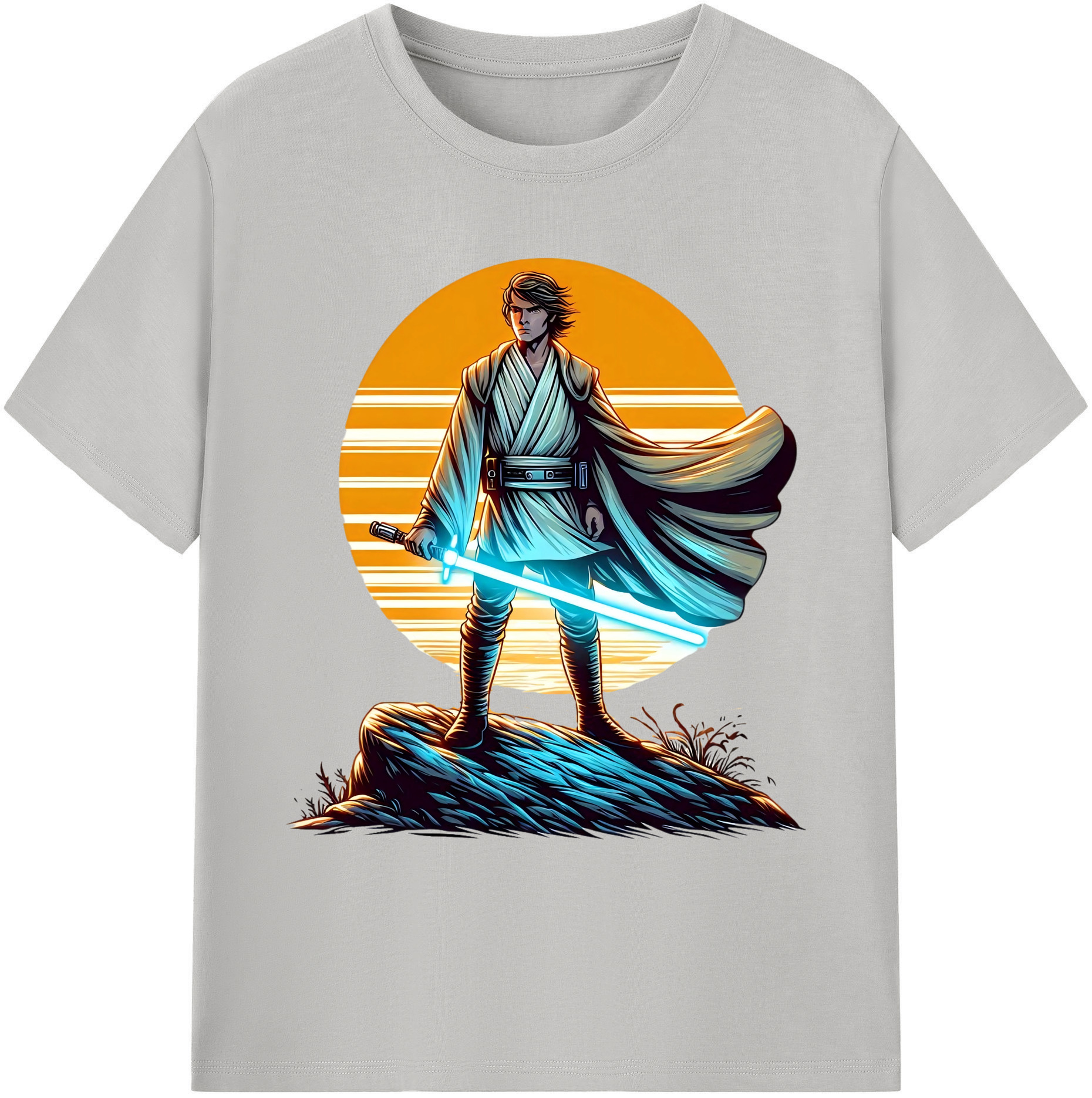 （画像用） スター・ウォーズ Star Wars 綿100％ メンズ半袖Tシャツ｜肌触りやわらか＆通気性