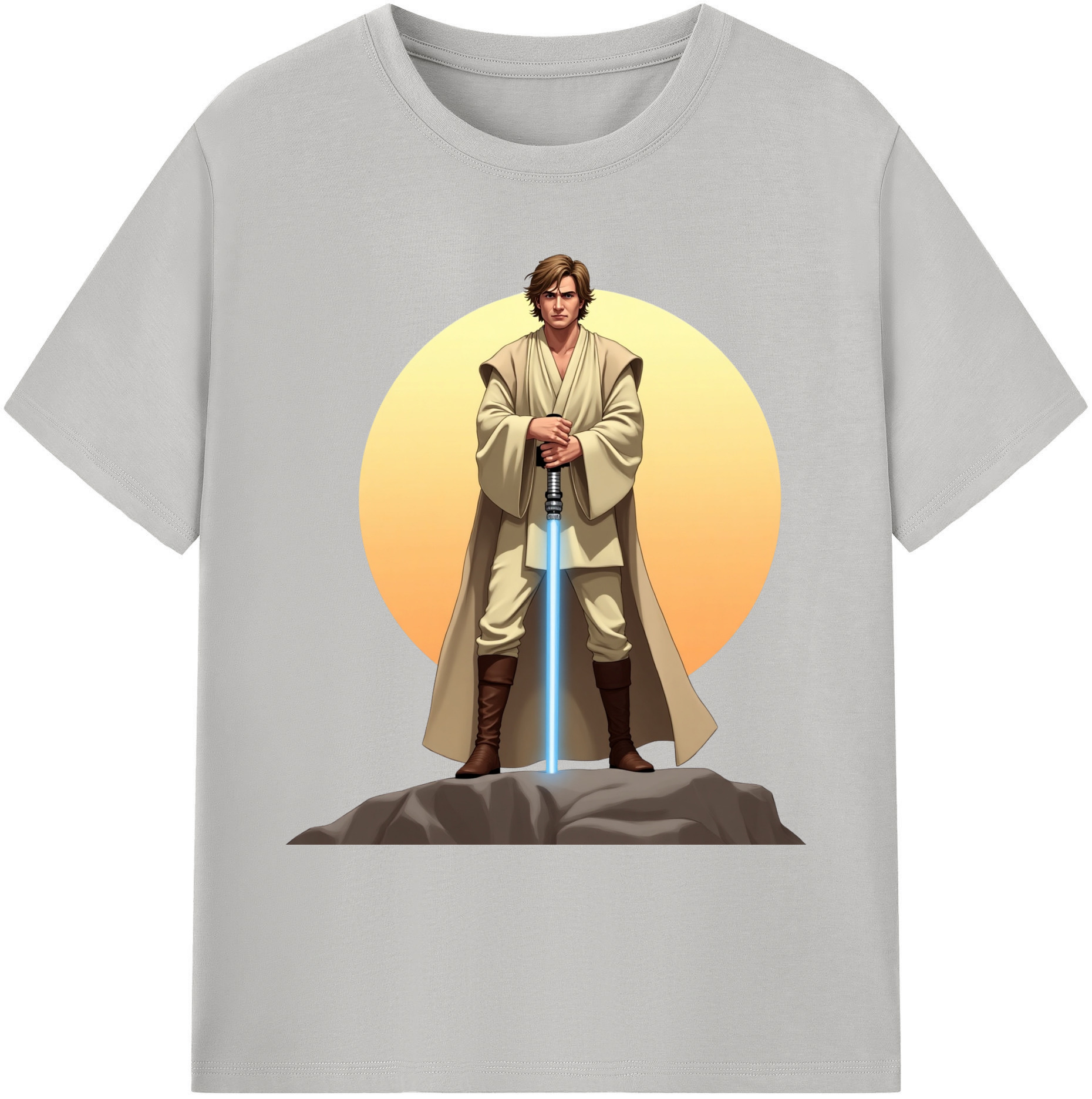 （画像用） スター・ウォーズ Star Wars 綿100％ メンズ半袖Tシャツ｜肌触りやわらか＆通気性