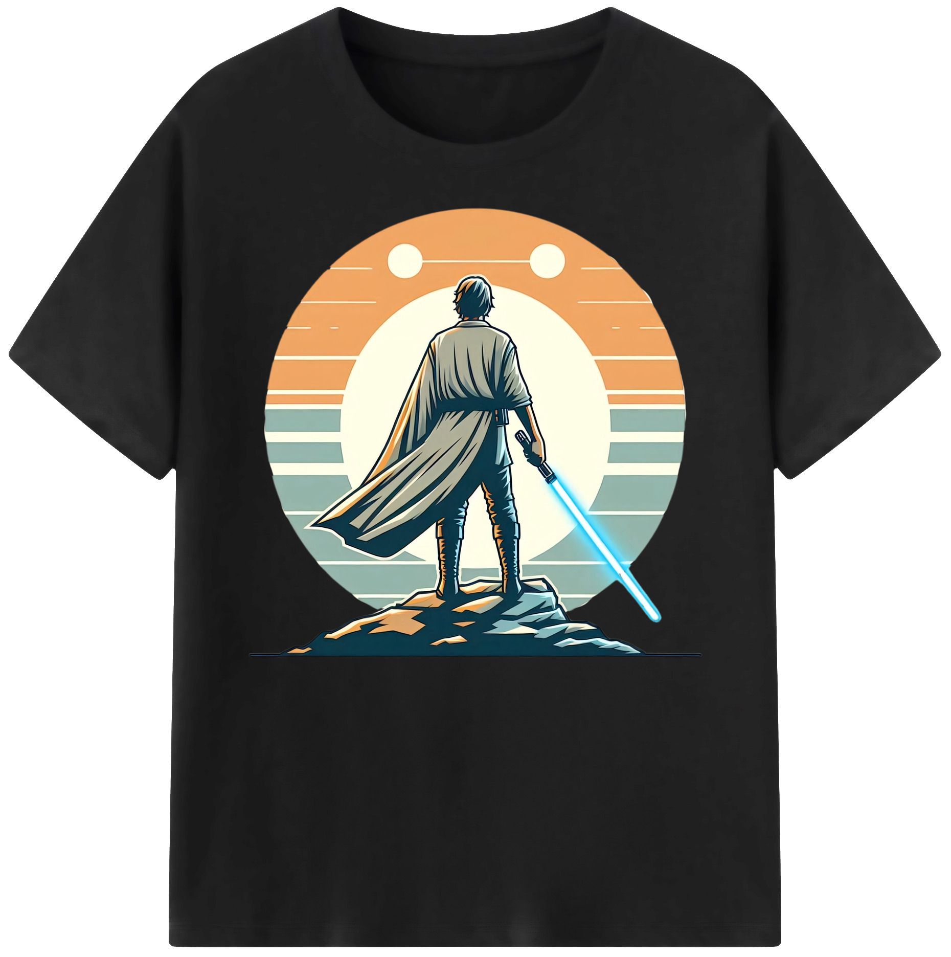 （画像用） スター・ウォーズ Star Wars 綿100％ メンズ半袖Tシャツ｜肌触りやわらか＆通気性