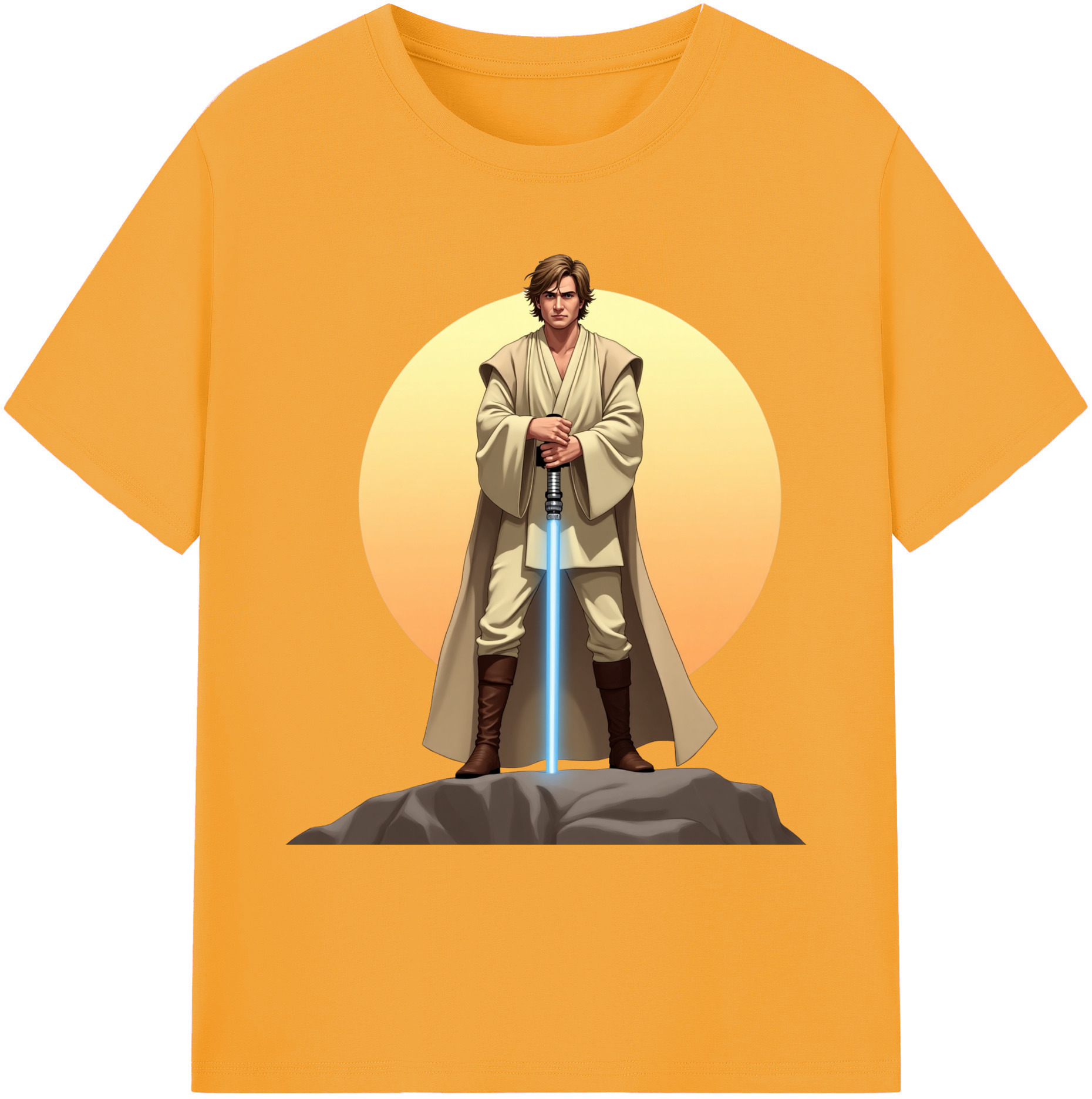（画像用） スター・ウォーズ Star Wars 綿100％ メンズ半袖Tシャツ｜肌触りやわらか＆通気性