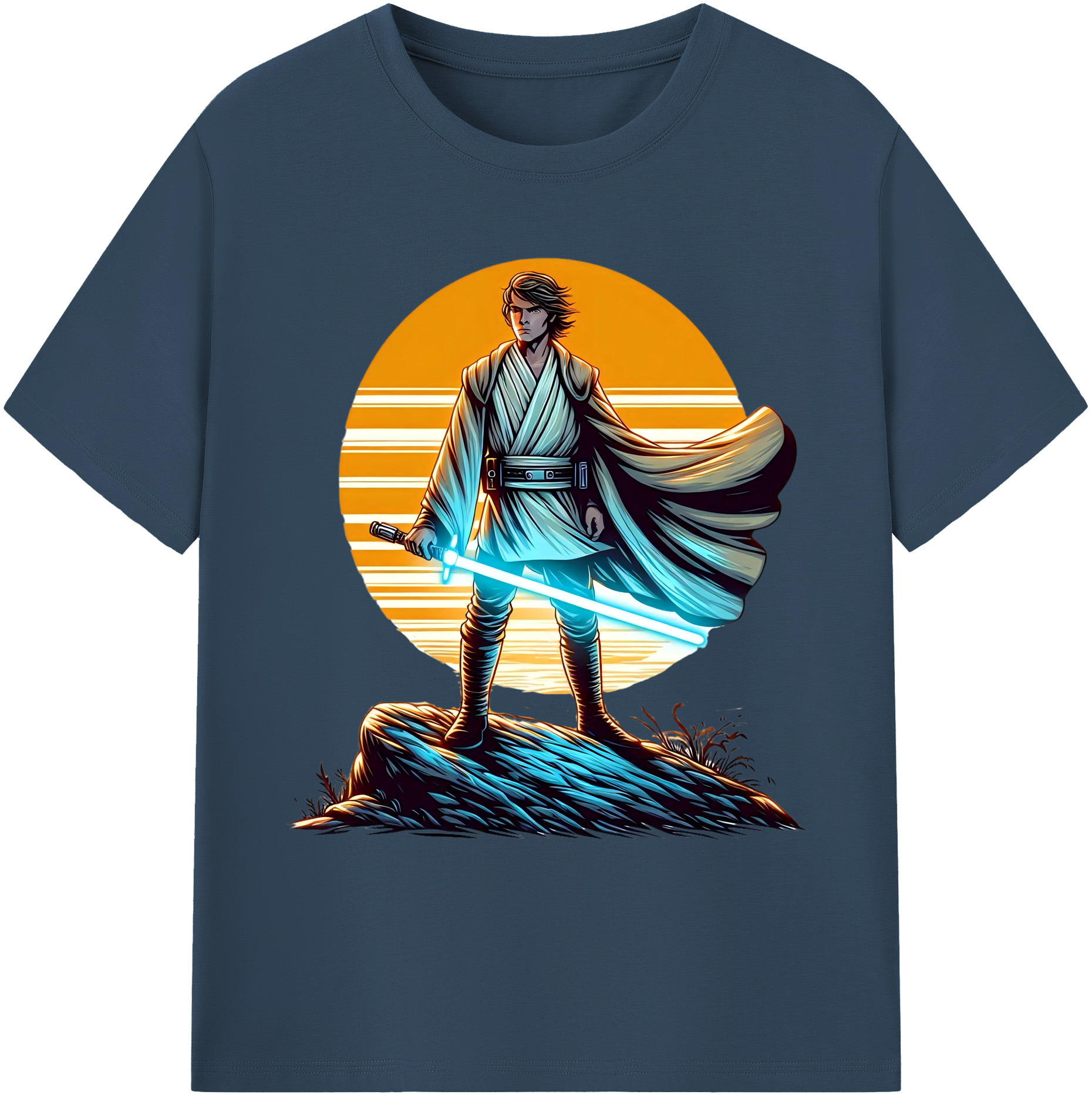 （画像用） スター・ウォーズ Star Wars 綿100％ メンズ半袖Tシャツ｜肌触りやわらか＆通気性