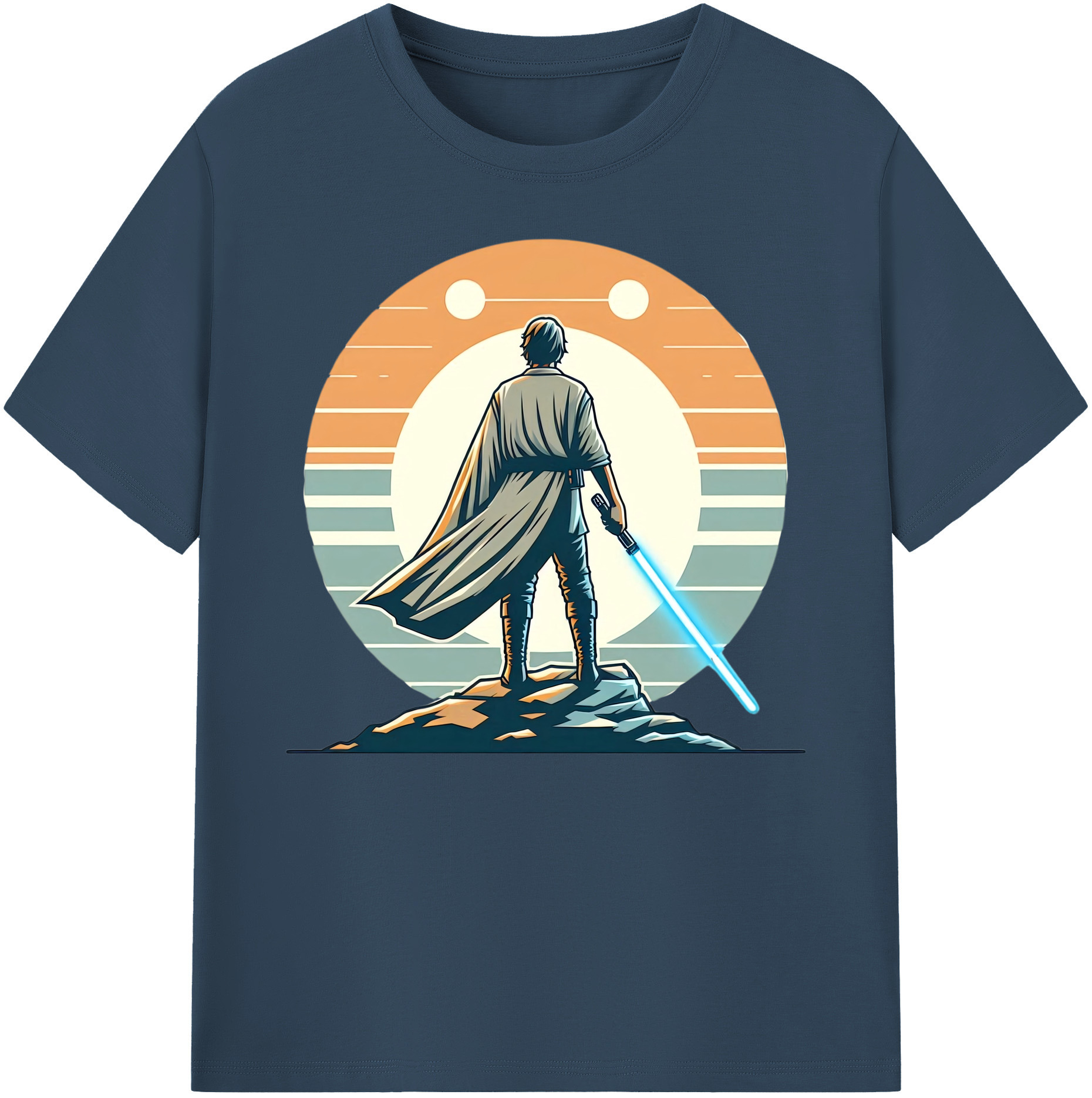 （画像用） スター・ウォーズ Star Wars 綿100％ メンズ半袖Tシャツ｜肌触りやわらか＆通気性