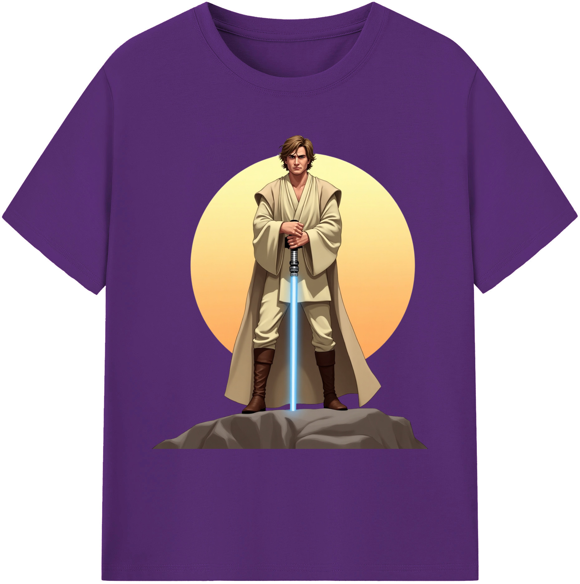 （画像用） スター・ウォーズ Star Wars 綿100％ メンズ半袖Tシャツ｜肌触りやわらか＆通気性