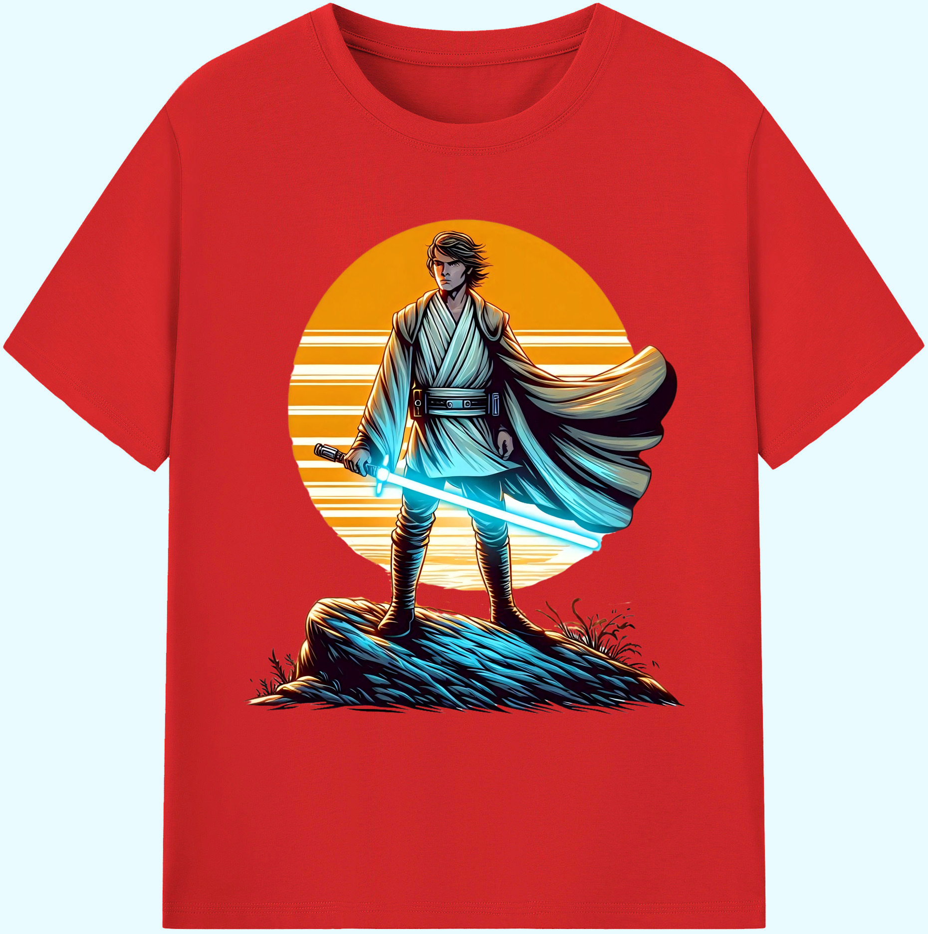 （画像用） スター・ウォーズ Star Wars 綿100％ メンズ半袖Tシャツ｜肌触りやわらか＆通気性