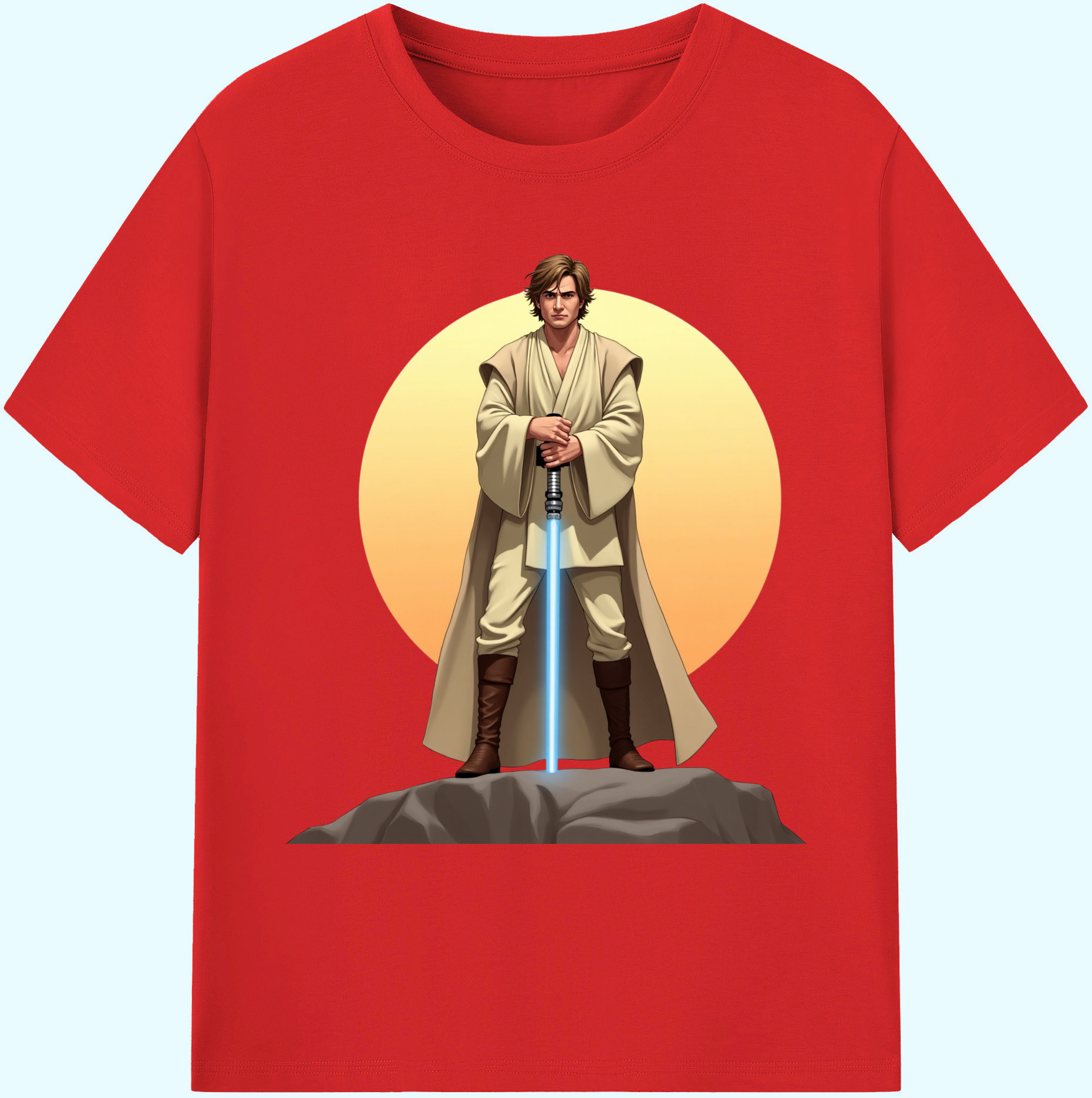 （画像用） スター・ウォーズ Star Wars 綿100％ メンズ半袖Tシャツ｜肌触りやわらか＆通気性