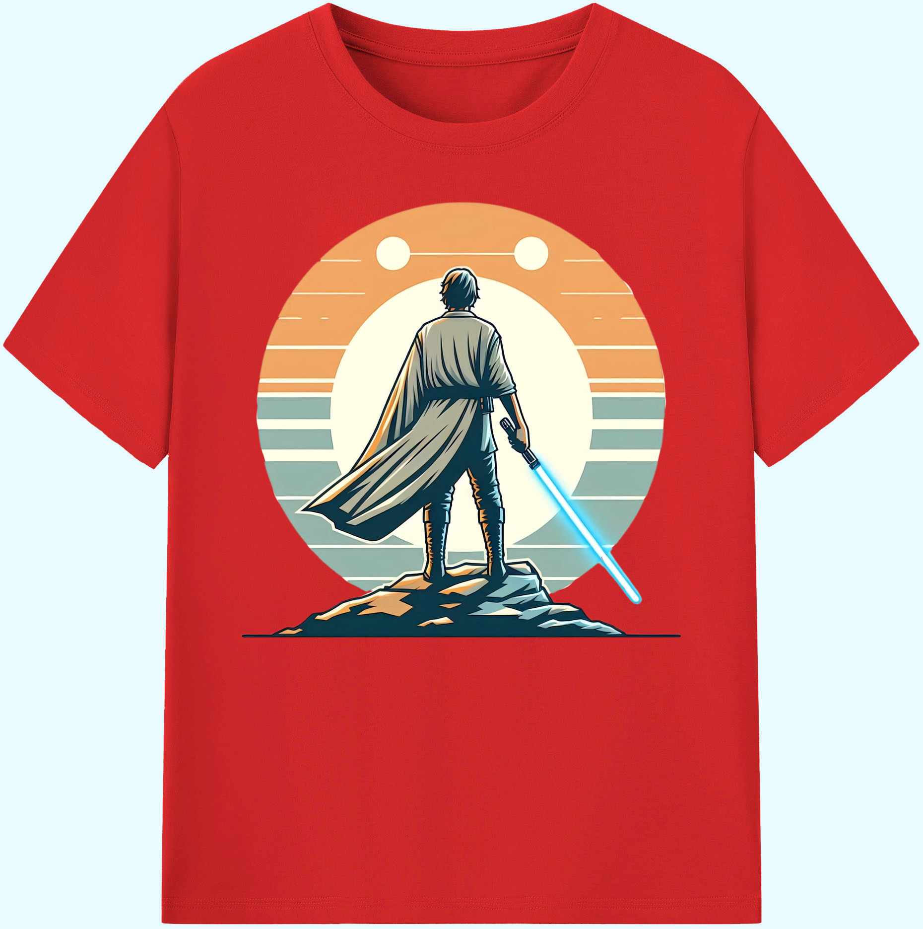 （画像用） スター・ウォーズ Star Wars 綿100％ メンズ半袖Tシャツ｜肌触りやわらか＆通気性