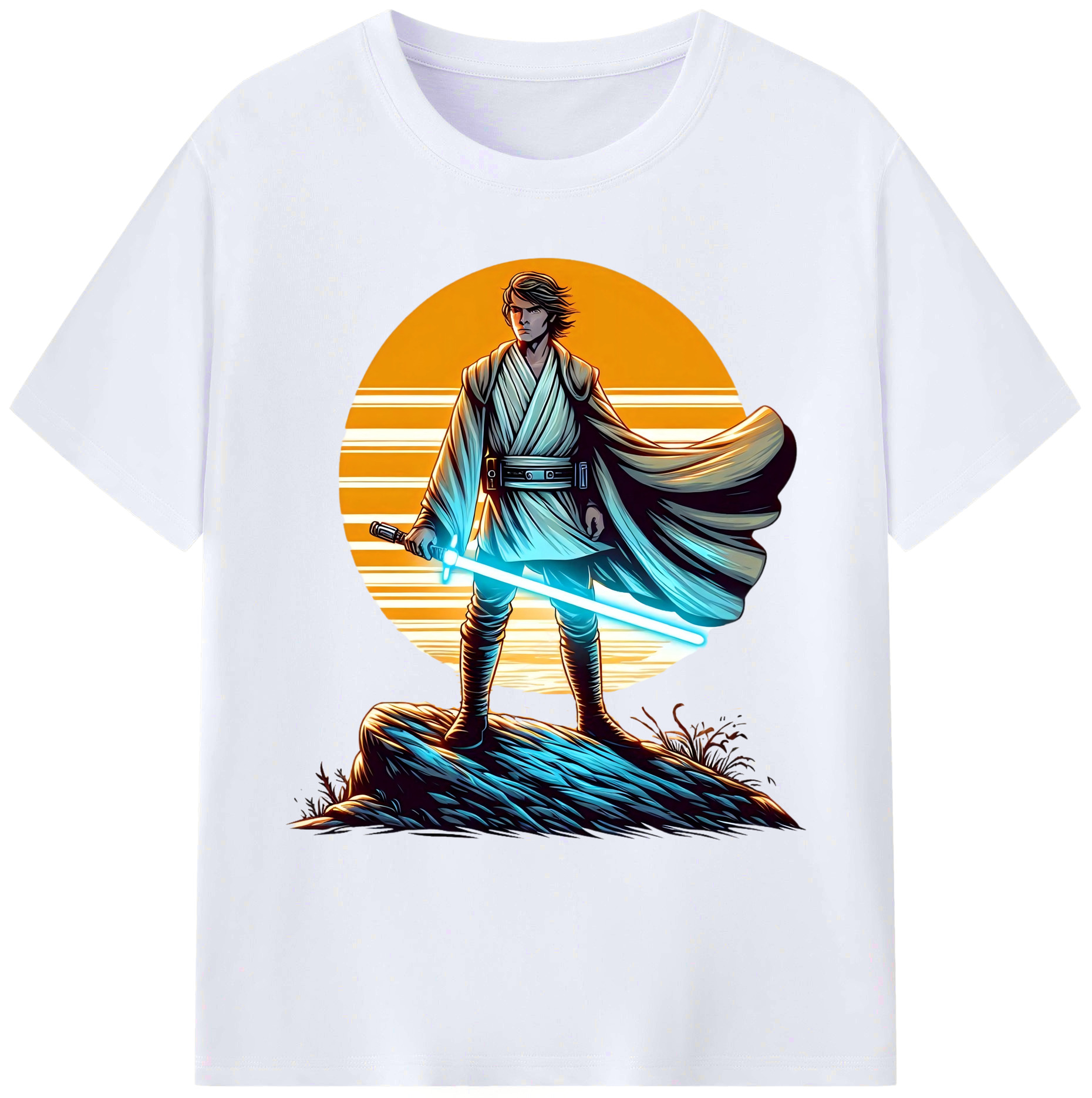 （画像用） スター・ウォーズ Star Wars 綿100％ メンズ半袖Tシャツ｜肌触りやわらか＆通気性