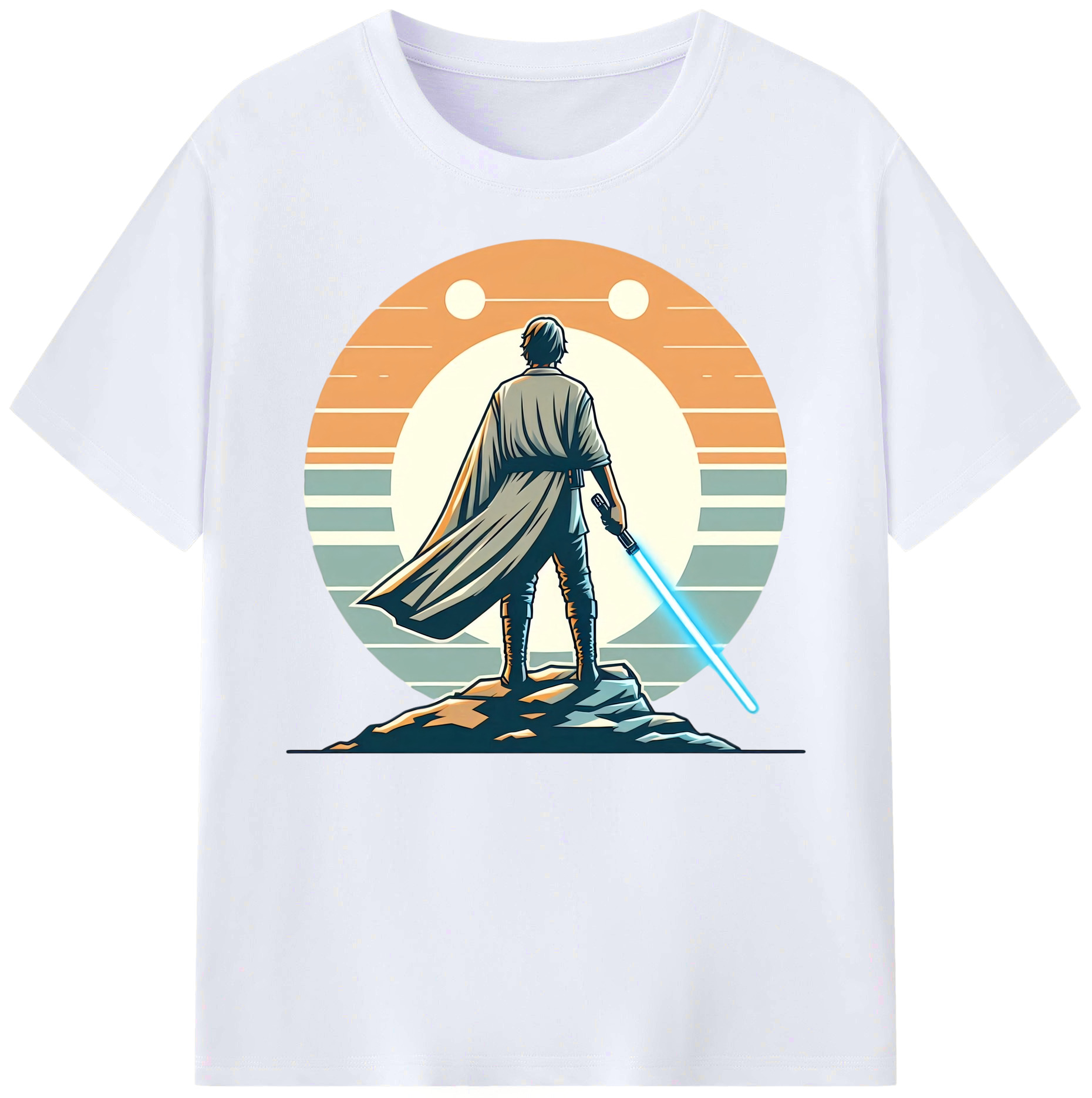 （画像用） スター・ウォーズ Star Wars 綿100％ メンズ半袖Tシャツ｜肌触りやわらか＆通気性