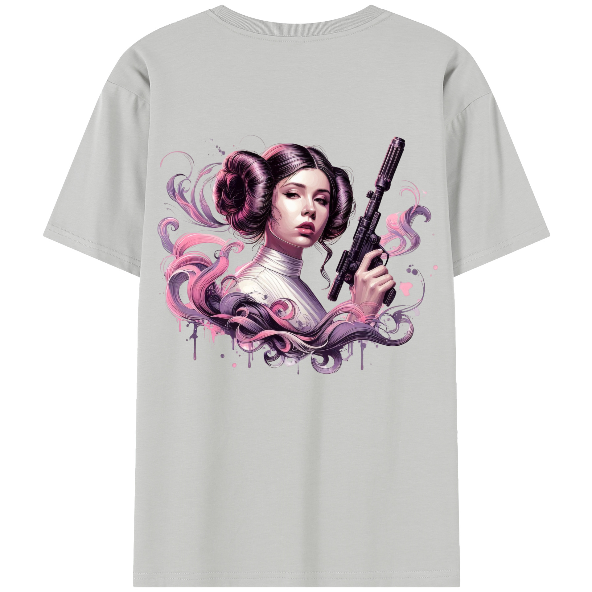 （画像用） スター・ウォーズ Star Wars レディース半袖Tシャツ(バックプリント)