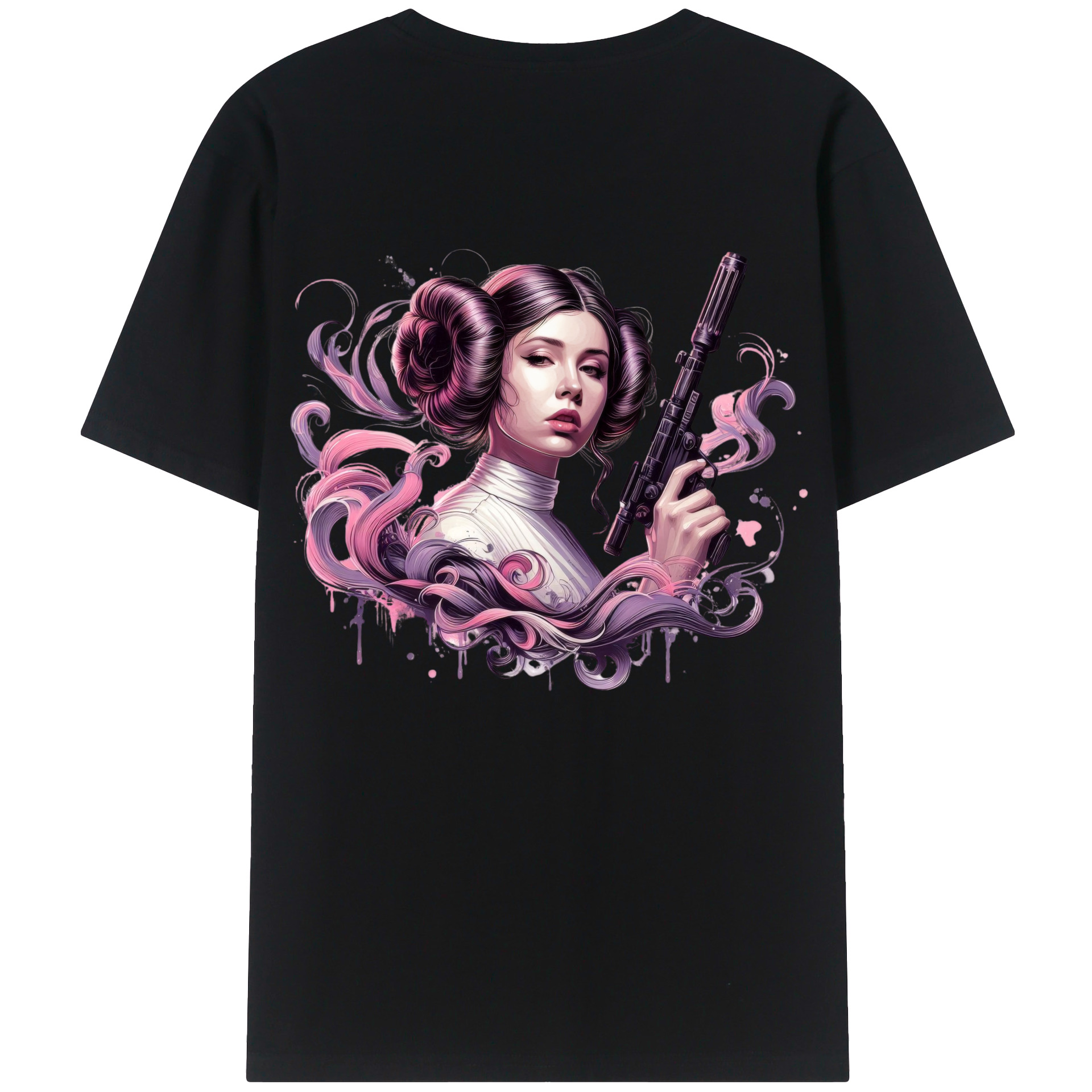 （画像用） スター・ウォーズ Star Wars レディース半袖Tシャツ(バックプリント)