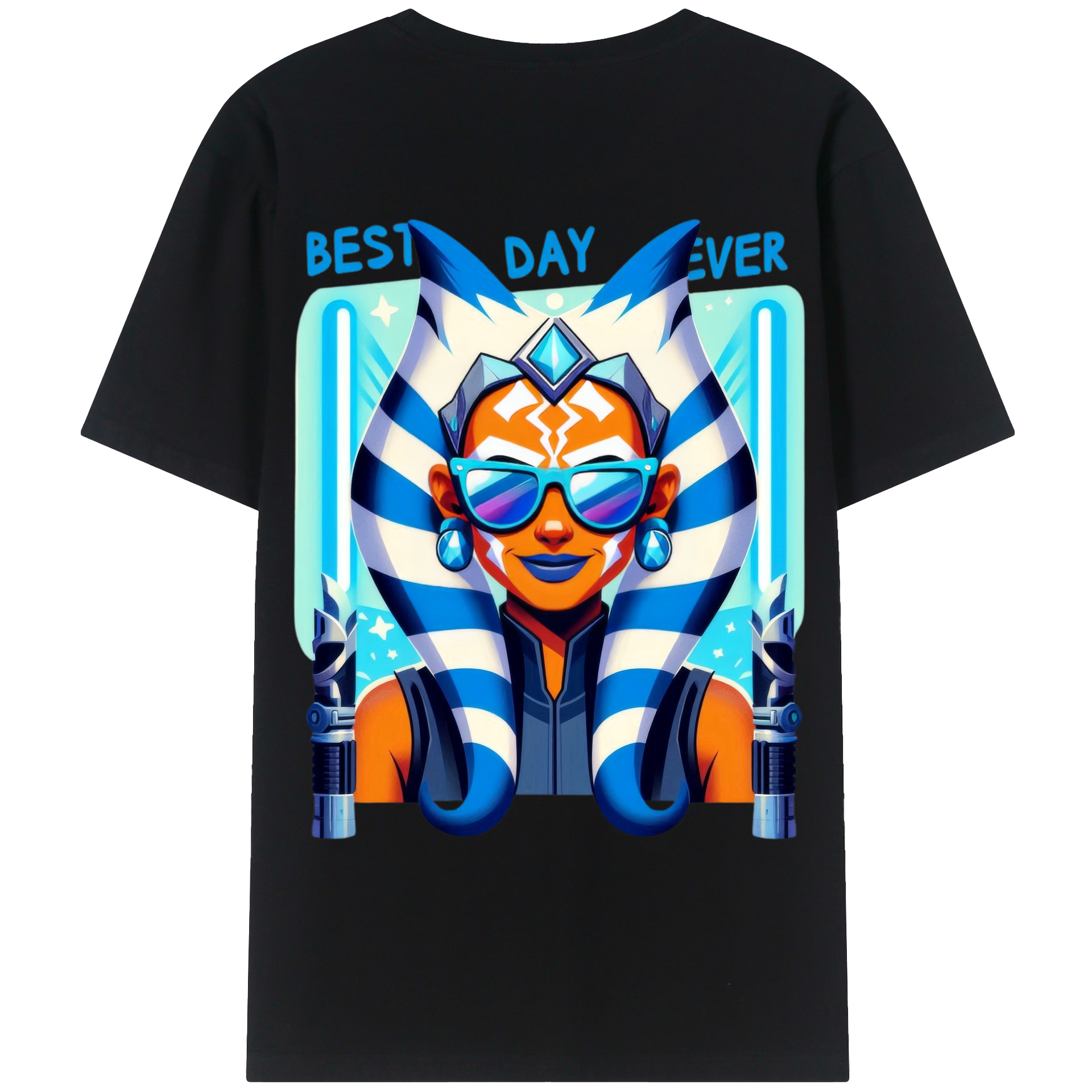 （画像用） スター・ウォーズ Star Wars レディース半袖Tシャツ(バックプリント)