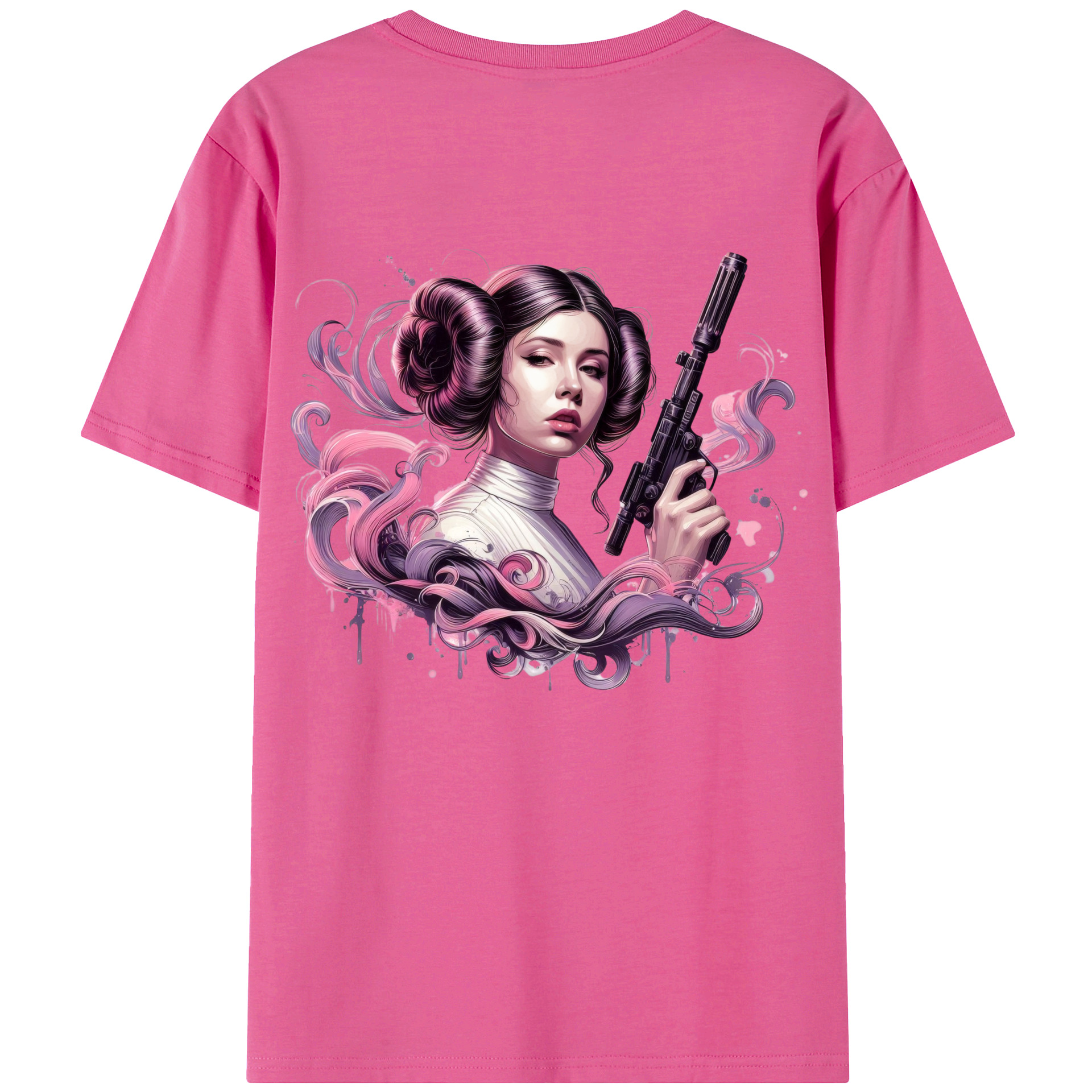 （画像用） スター・ウォーズ Star Wars レディース半袖Tシャツ(バックプリント)