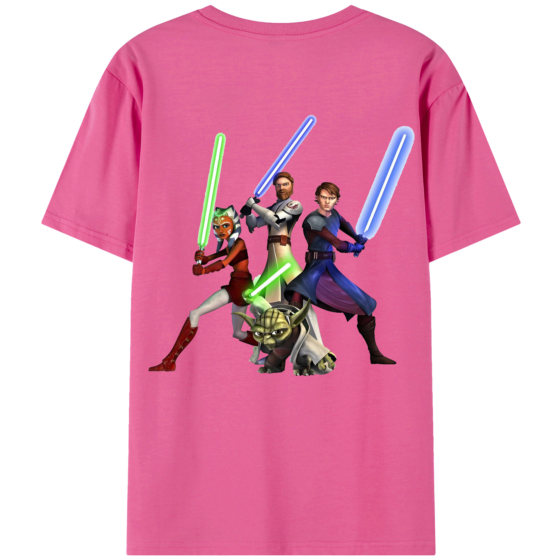 （画像用） スター・ウォーズ Star Wars レディース半袖Tシャツ(バックプリント)