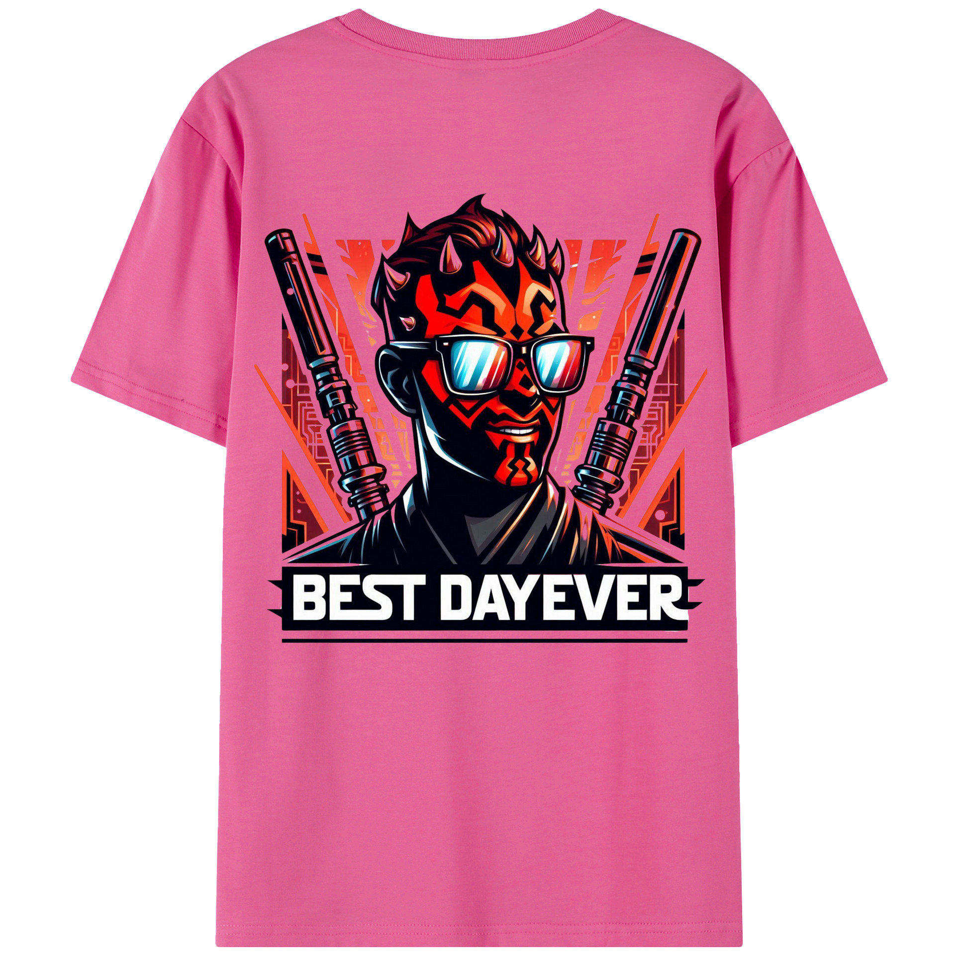 （画像用） スター・ウォーズ Star Wars レディース半袖Tシャツ(バックプリント)