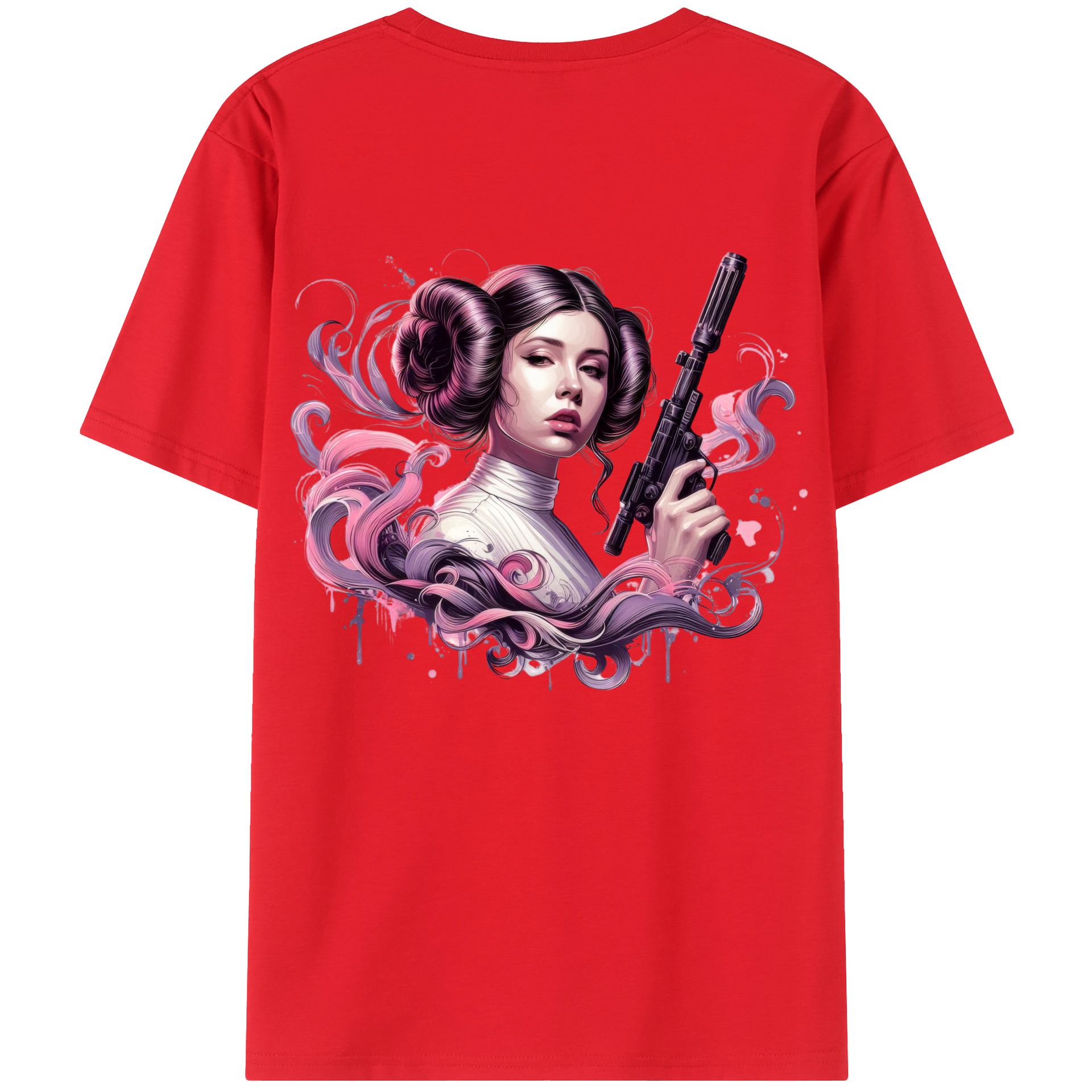 （画像用） スター・ウォーズ Star Wars レディース半袖Tシャツ(バックプリント)