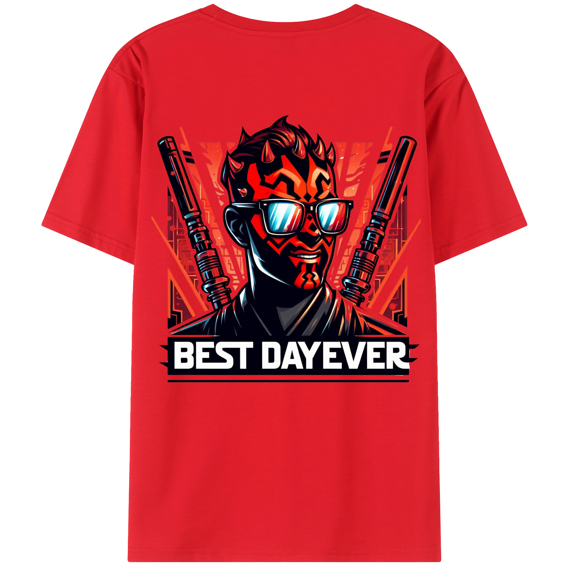 （画像用） スター・ウォーズ Star Wars レディース半袖Tシャツ(バックプリント)