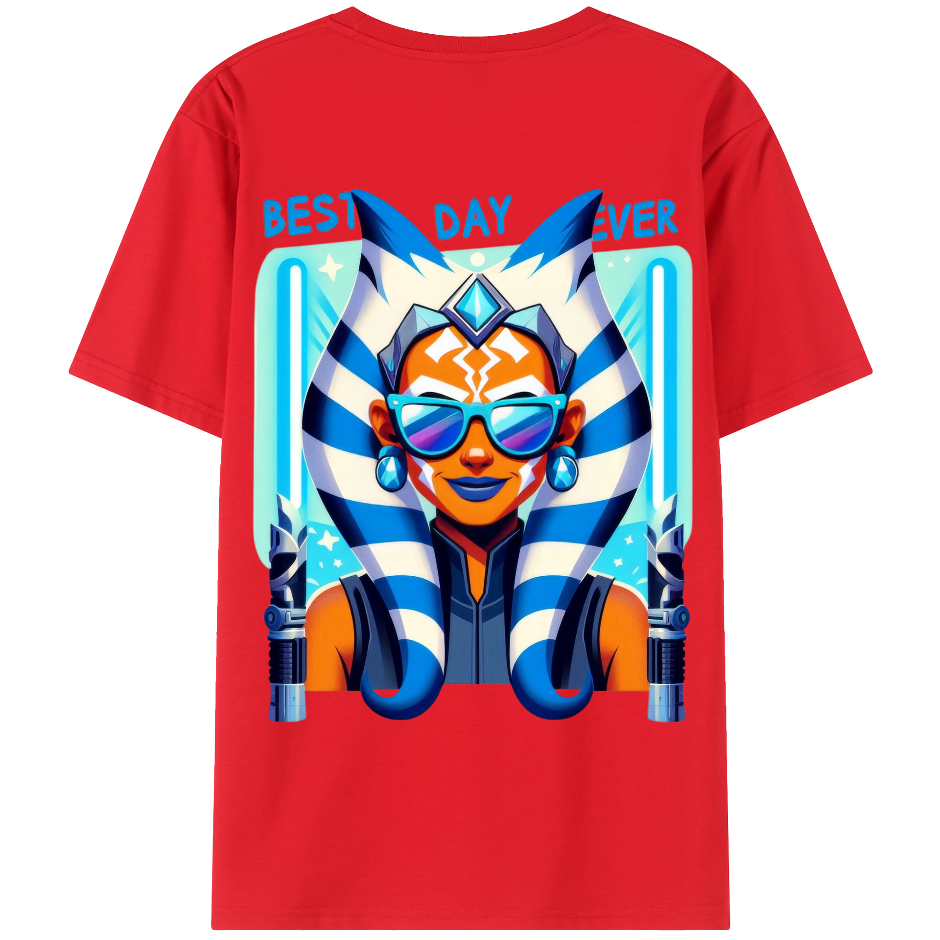 （画像用） スター・ウォーズ Star Wars レディース半袖Tシャツ(バックプリント)