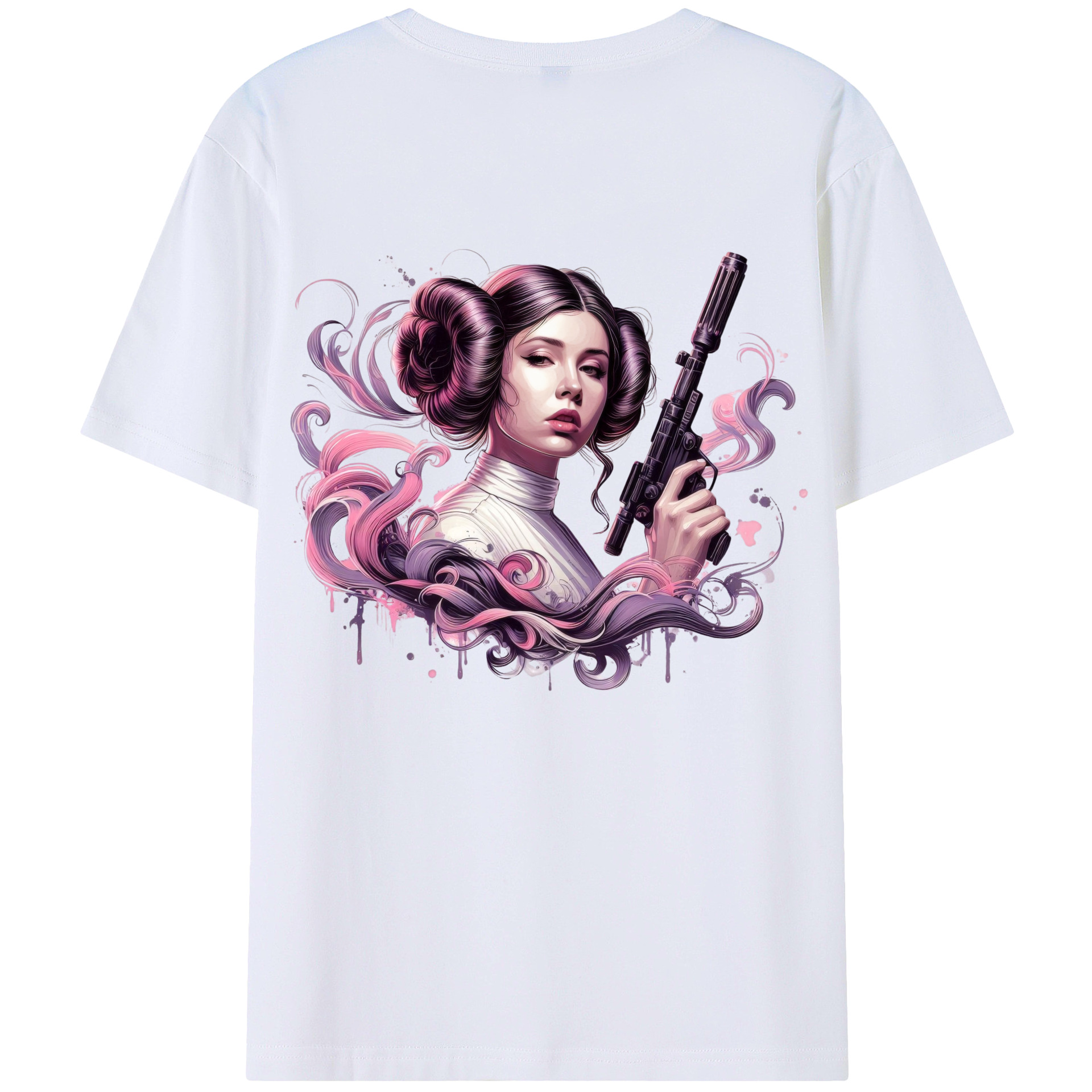 （画像用） スター・ウォーズ Star Wars レディース半袖Tシャツ(バックプリント)