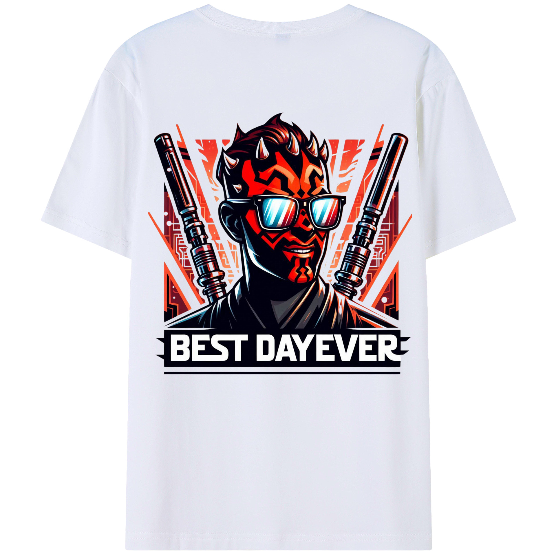 （画像用） スター・ウォーズ Star Wars レディース半袖Tシャツ(バックプリント)