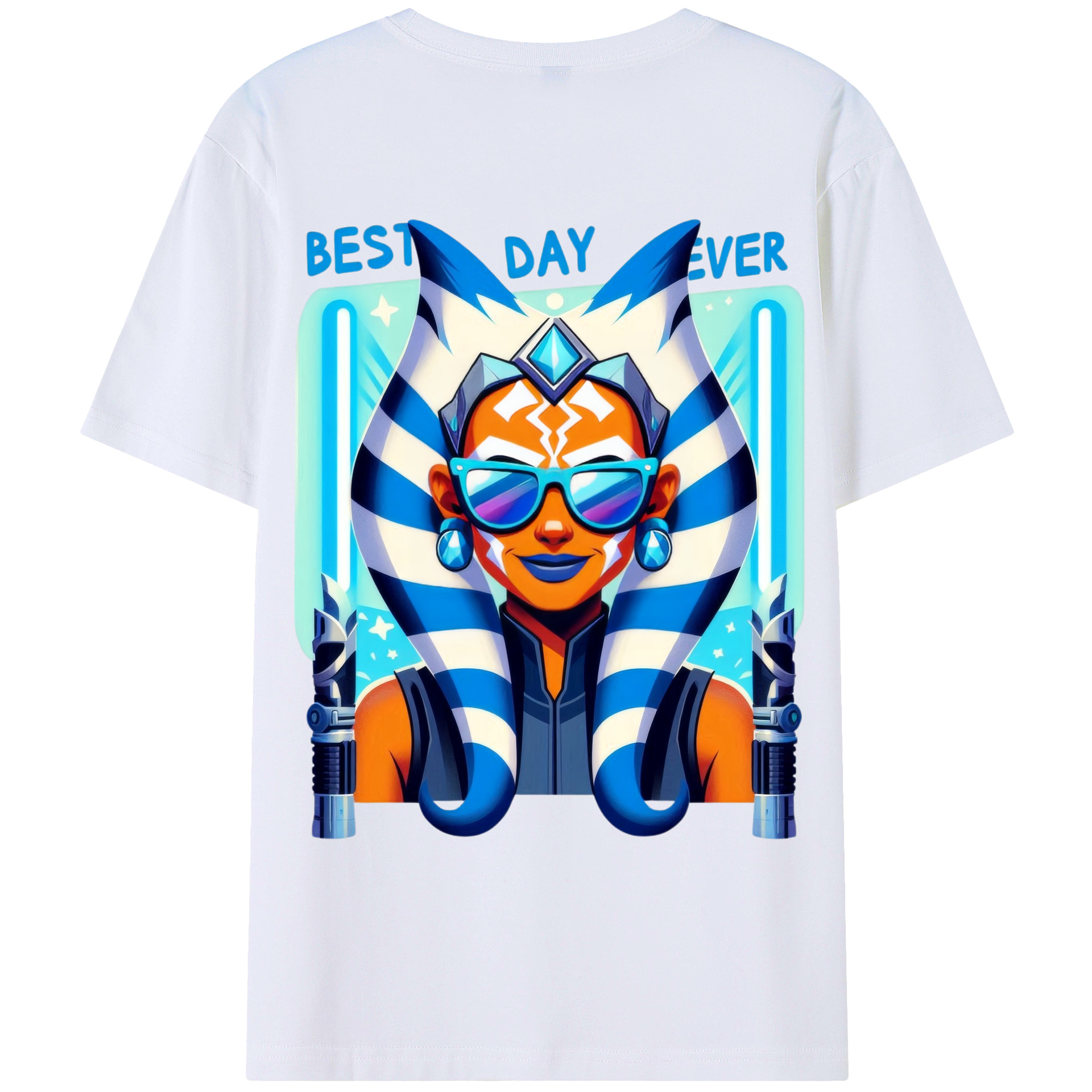 （画像用） スター・ウォーズ Star Wars レディース半袖Tシャツ(バックプリント)