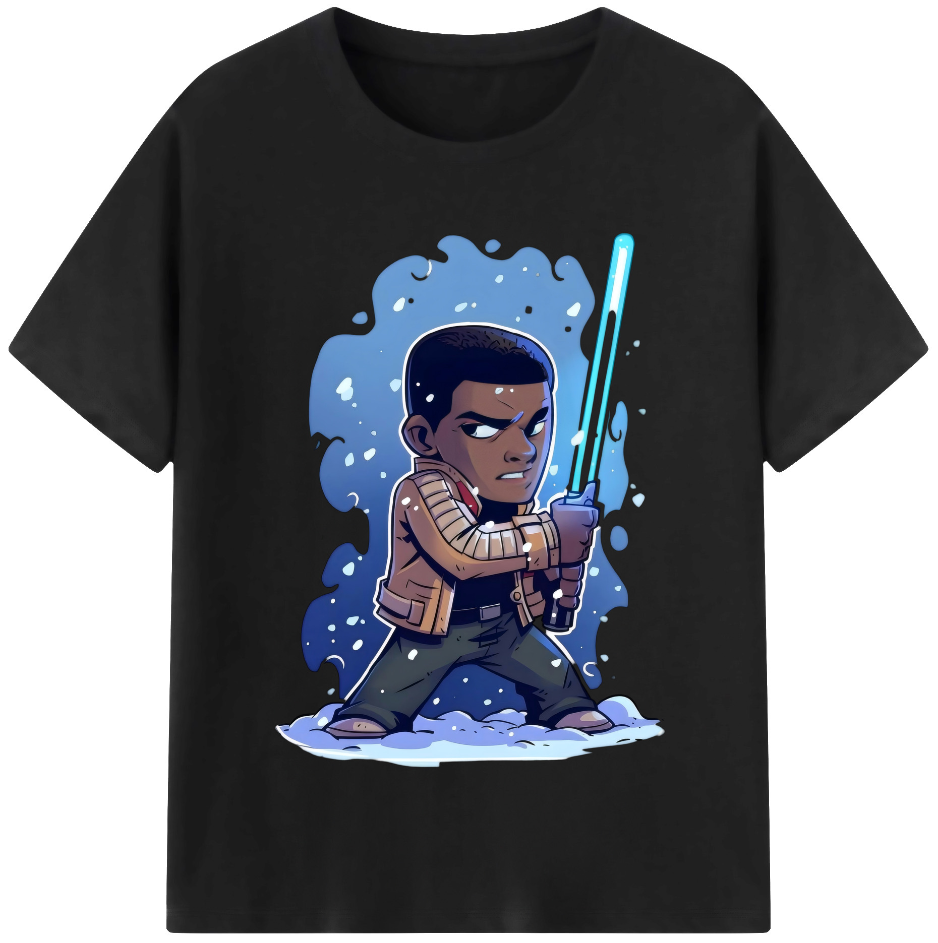 （画像用） スター・ウォーズ Star Wars レディースカジュアルプリントTシャツ（綿100％）