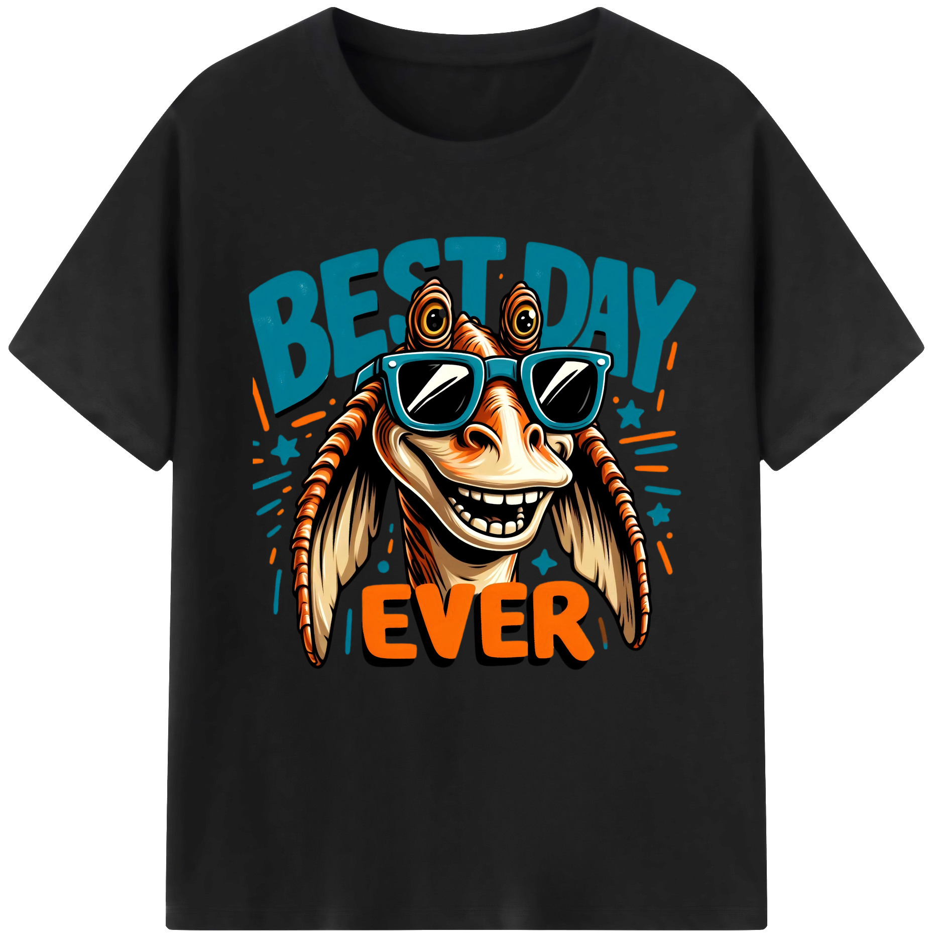 （画像用） スター・ウォーズ Star Wars レディースカジュアルプリントTシャツ（綿100％）