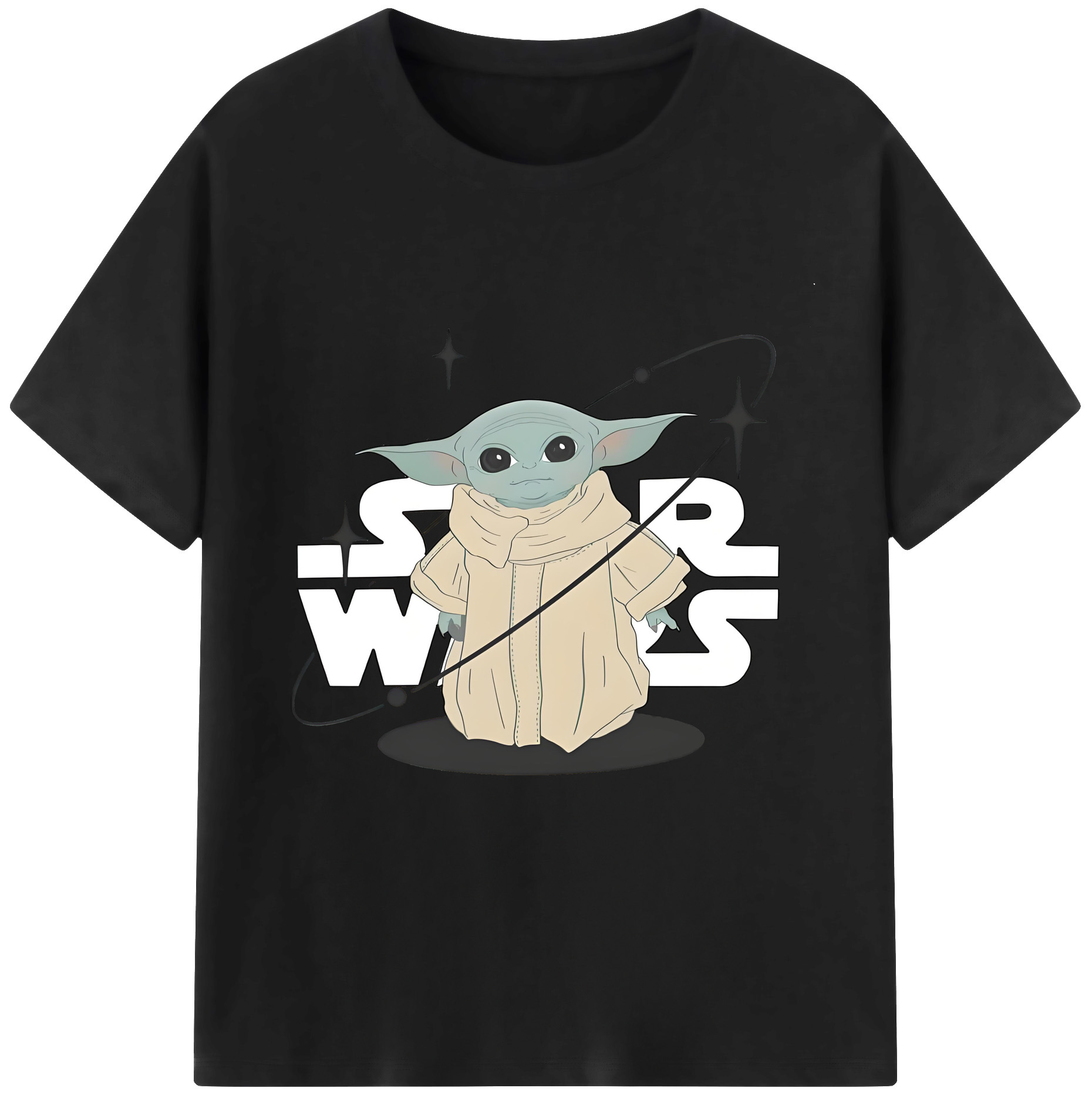 （画像用） スター・ウォーズ Star Wars レディースカジュアルプリントTシャツ（綿100％）