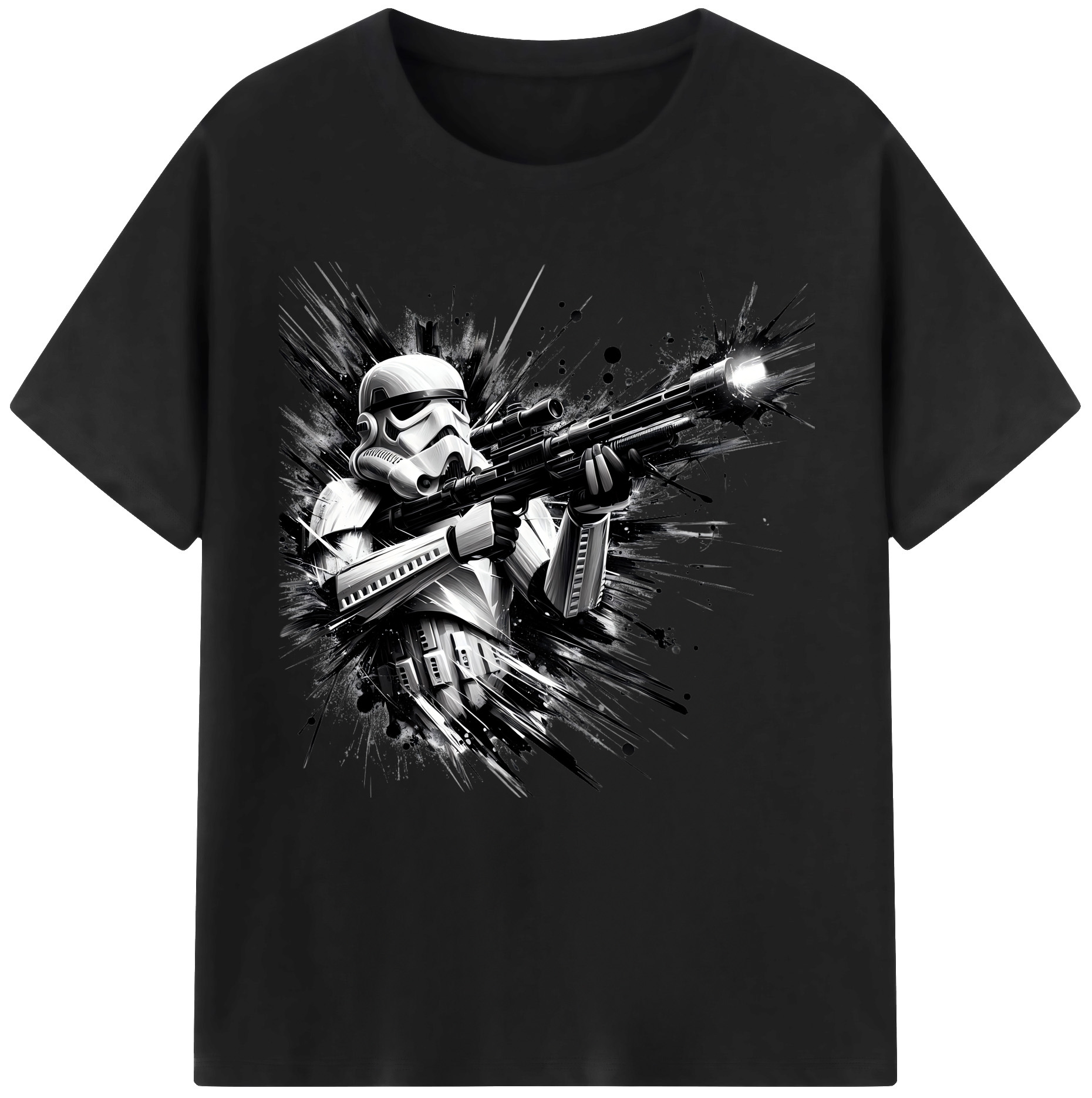 （画像用） スター・ウォーズ Star Wars レディースカジュアルプリントTシャツ（綿100％）
