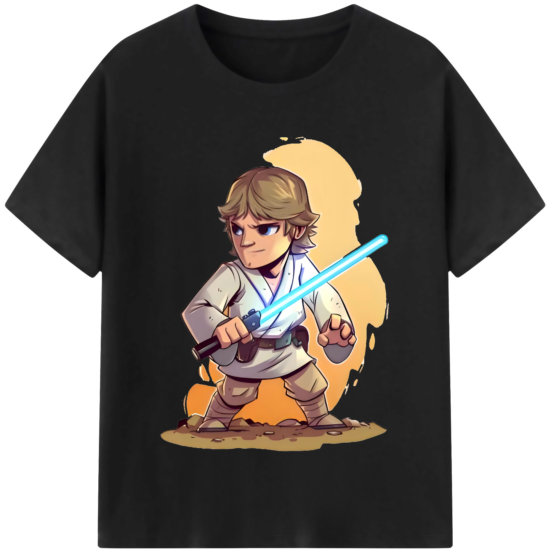 （画像用） スター・ウォーズ Star Wars レディースカジュアルプリントTシャツ（綿100％）