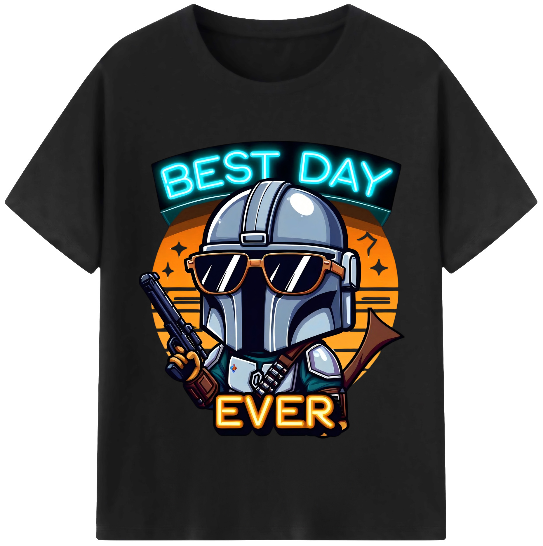（画像用） スター・ウォーズ Star Wars レディースカジュアルプリントTシャツ（綿100％）