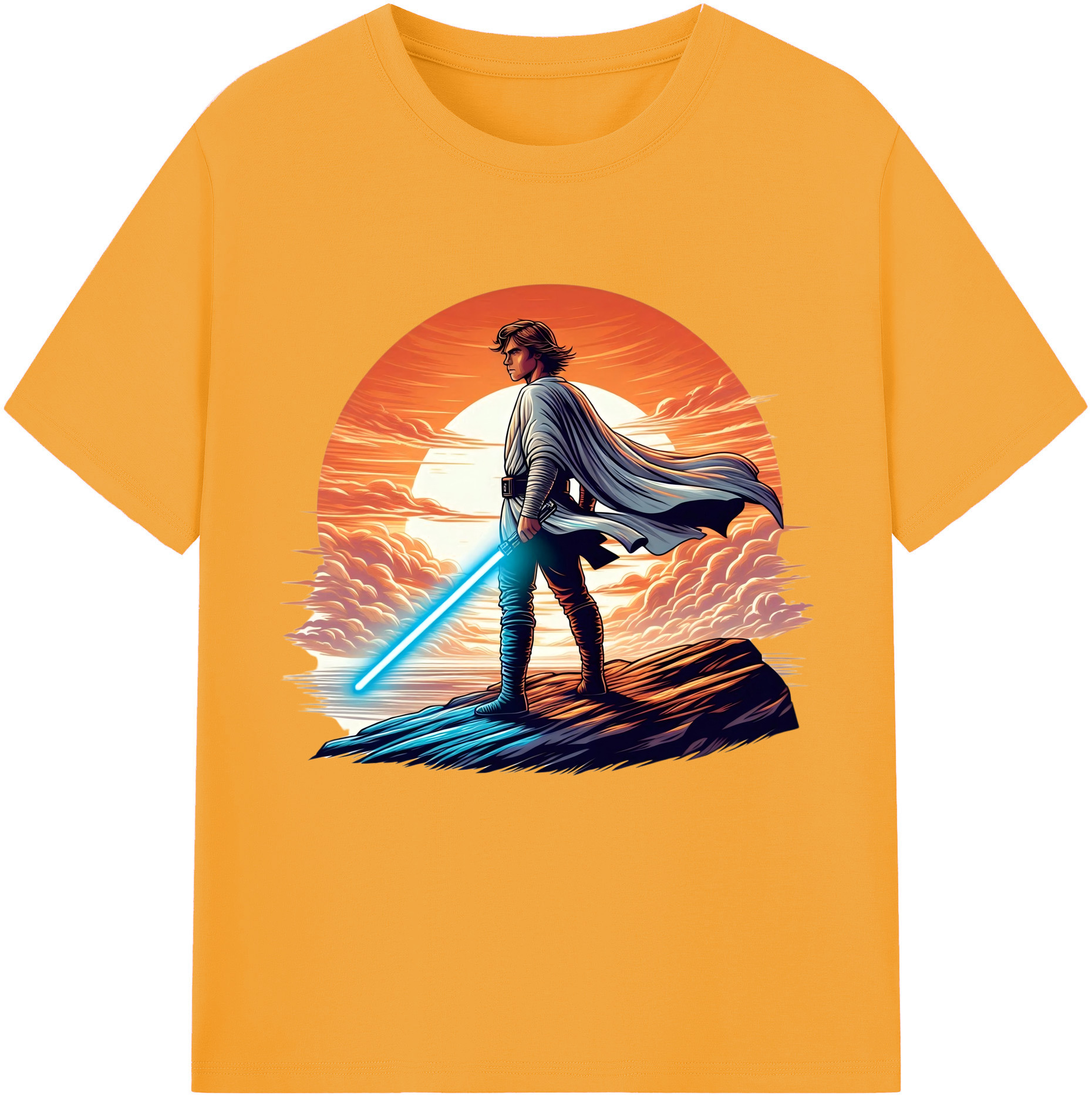 （画像用） スター・ウォーズ Star Wars レディースカジュアルプリントTシャツ（綿100％）