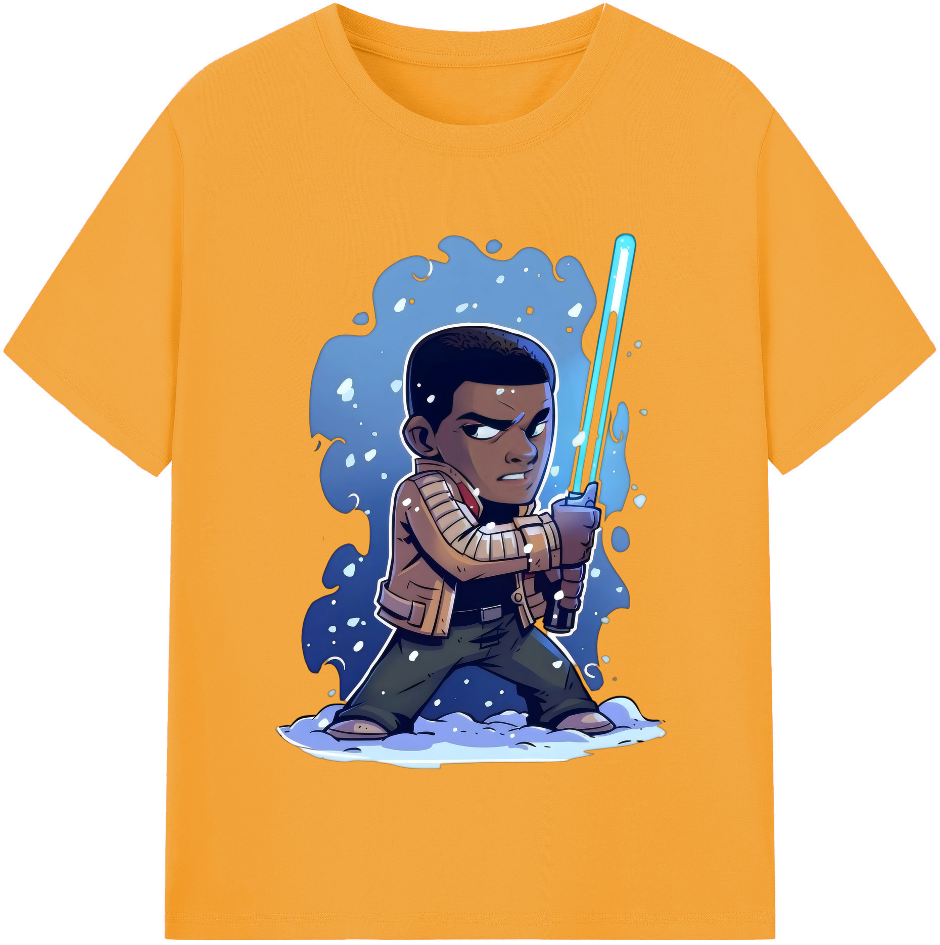（画像用） スター・ウォーズ Star Wars レディースカジュアルプリントTシャツ（綿100％）