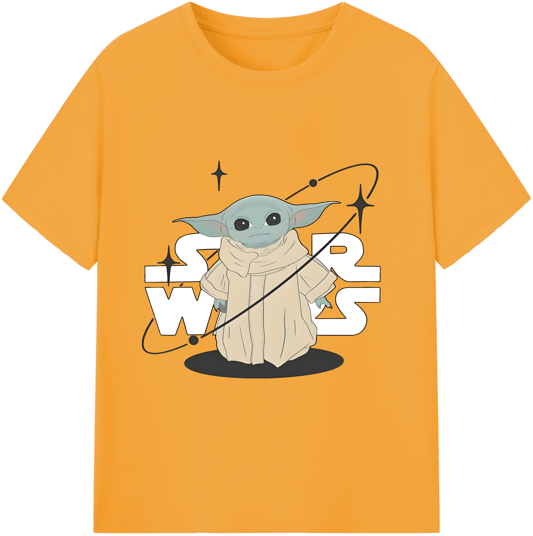 （画像用） スター・ウォーズ Star Wars レディースカジュアルプリントTシャツ（綿100％）