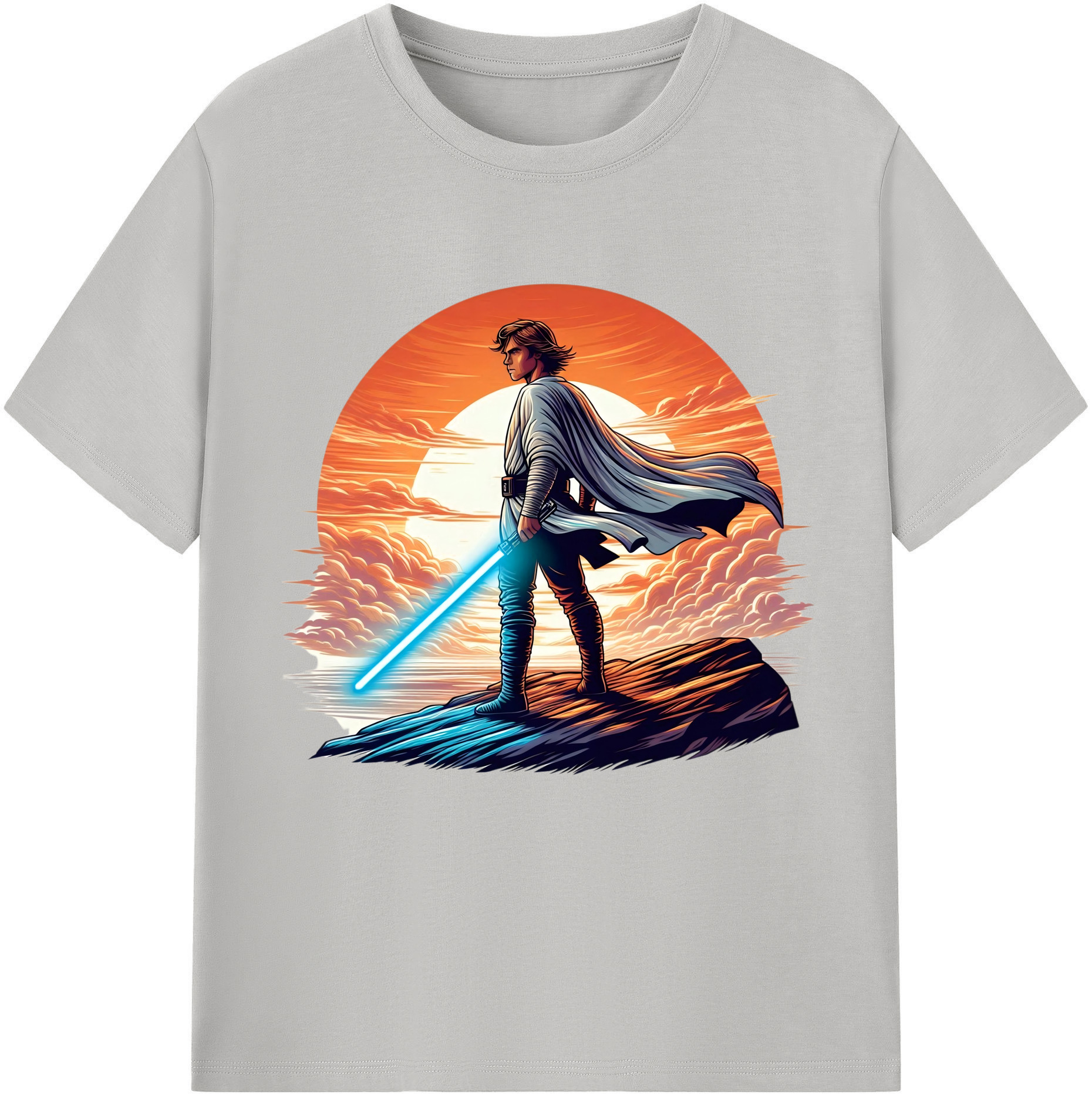 （画像用） スター・ウォーズ Star Wars レディースカジュアルプリントTシャツ（綿100％）