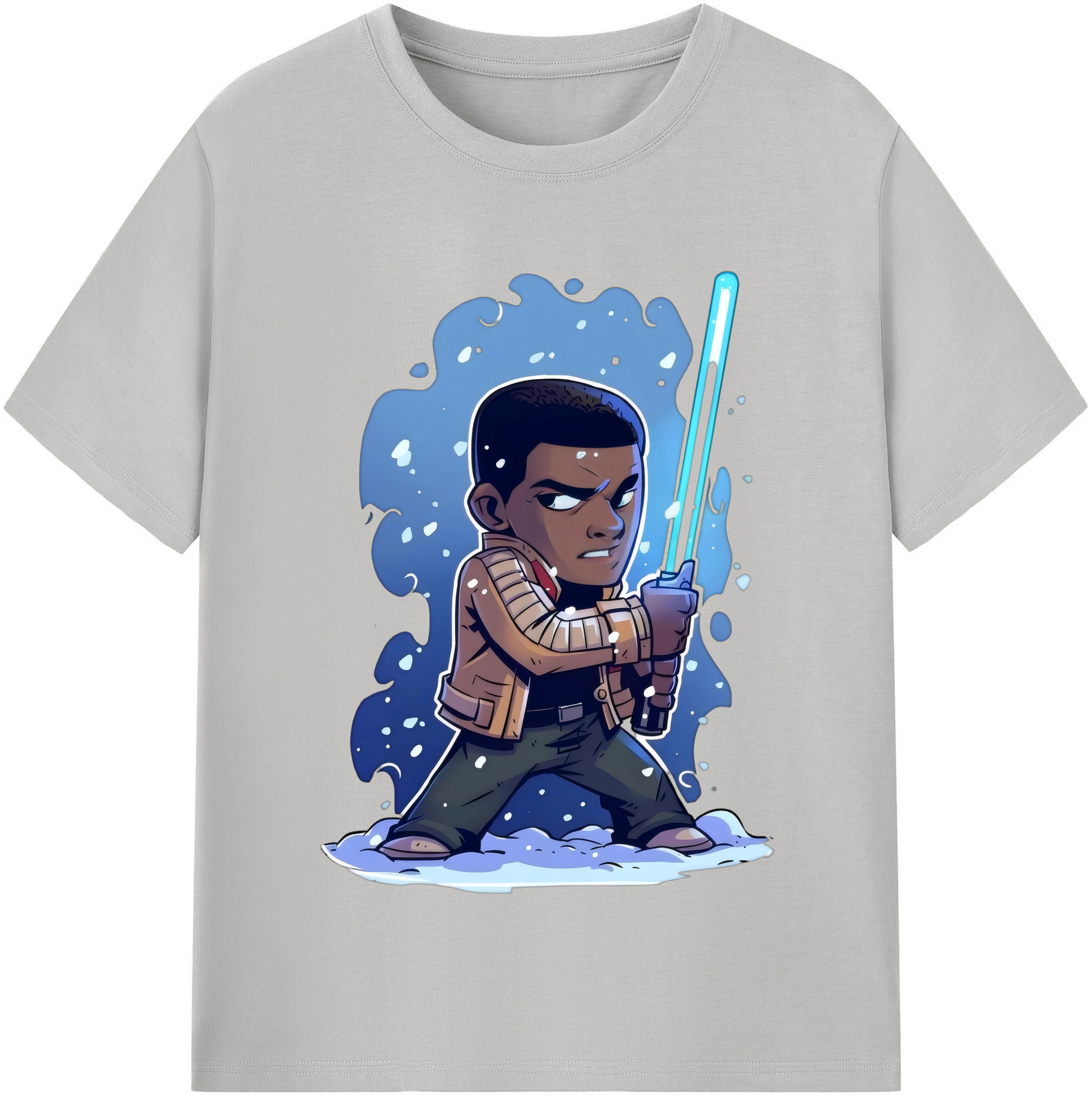（画像用） スター・ウォーズ Star Wars レディースカジュアルプリントTシャツ（綿100％）