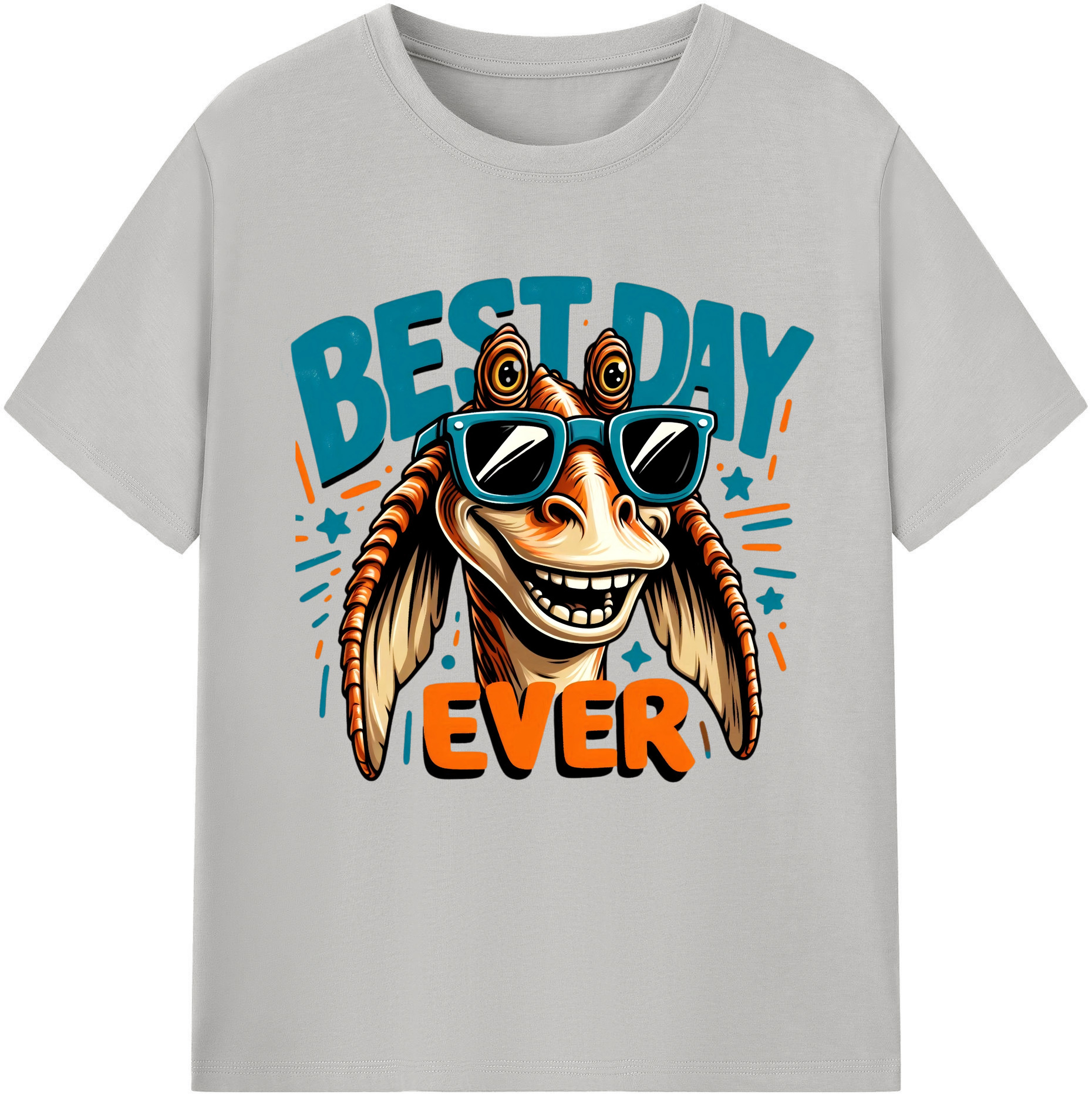 （画像用） スター・ウォーズ Star Wars レディースカジュアルプリントTシャツ（綿100％）